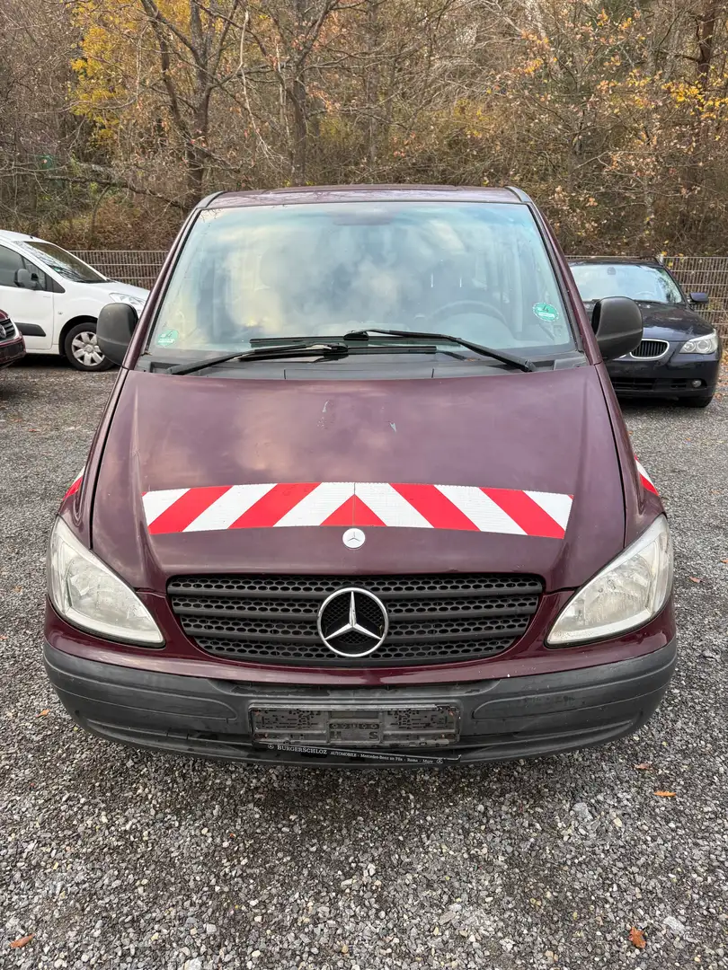 Mercedes-Benz Vito 115 CDI lang (639.703) Rot - 2