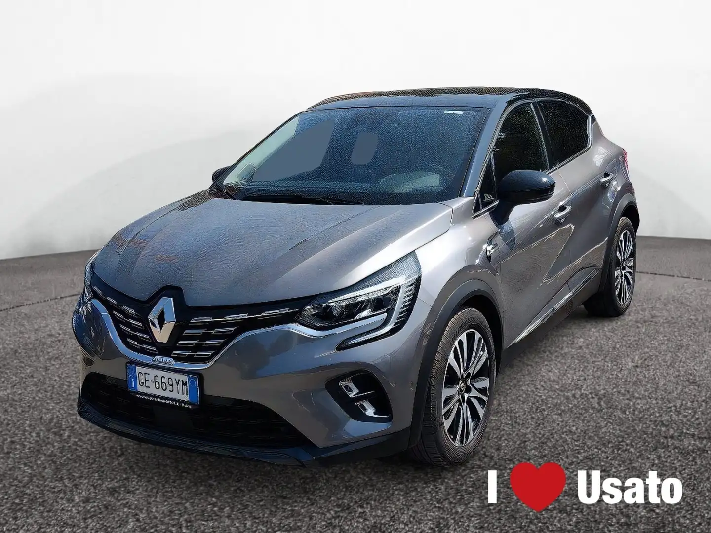 Renault Captur II 2019 1.6 E-Tech phev Initiale Paris 160cv auto Grigio - 1
