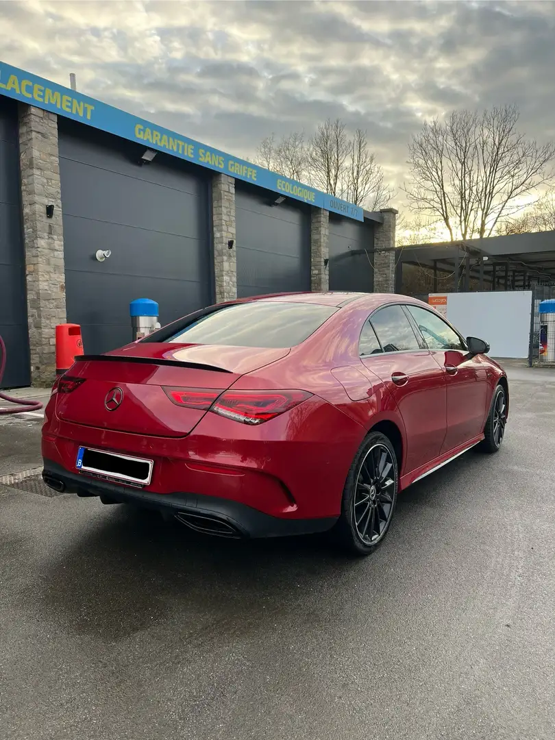 Mercedes-Benz CLA 250 Coupé e 8G-DCT AMG Line Czerwony - 1