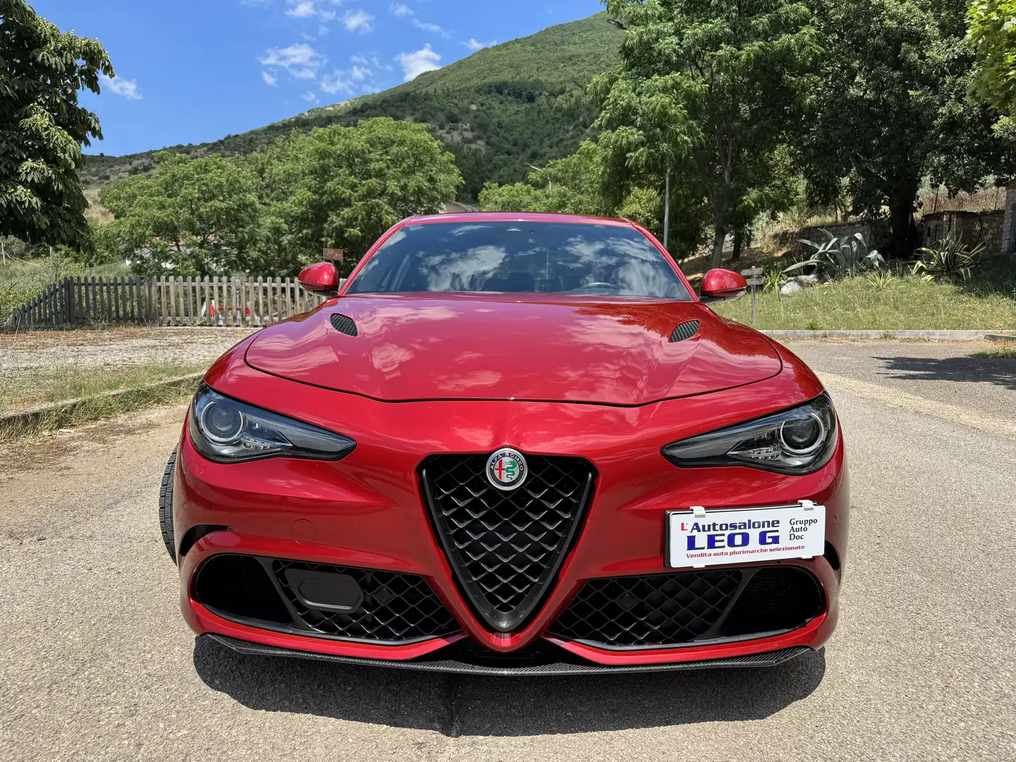 Alfa Romeo Giulia 2.9 Bi-Turbo V6 510cv AT8 Quadrifoglio..Navi.Pelle Rosso - 2