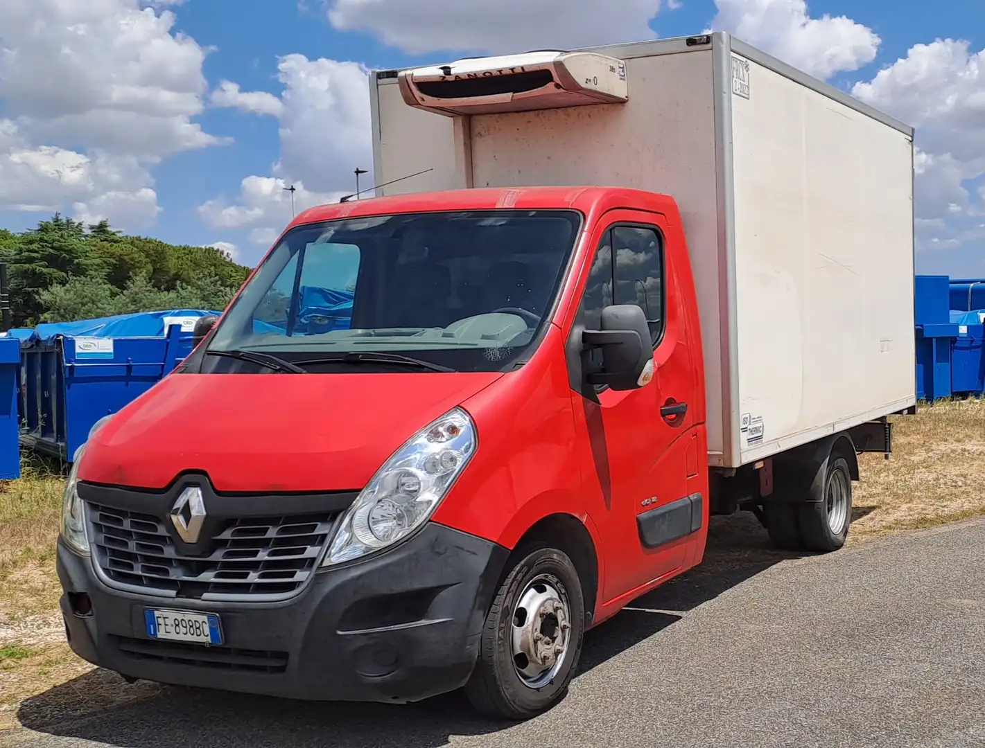 Renault Master Furgone frigo Rosso - 1
