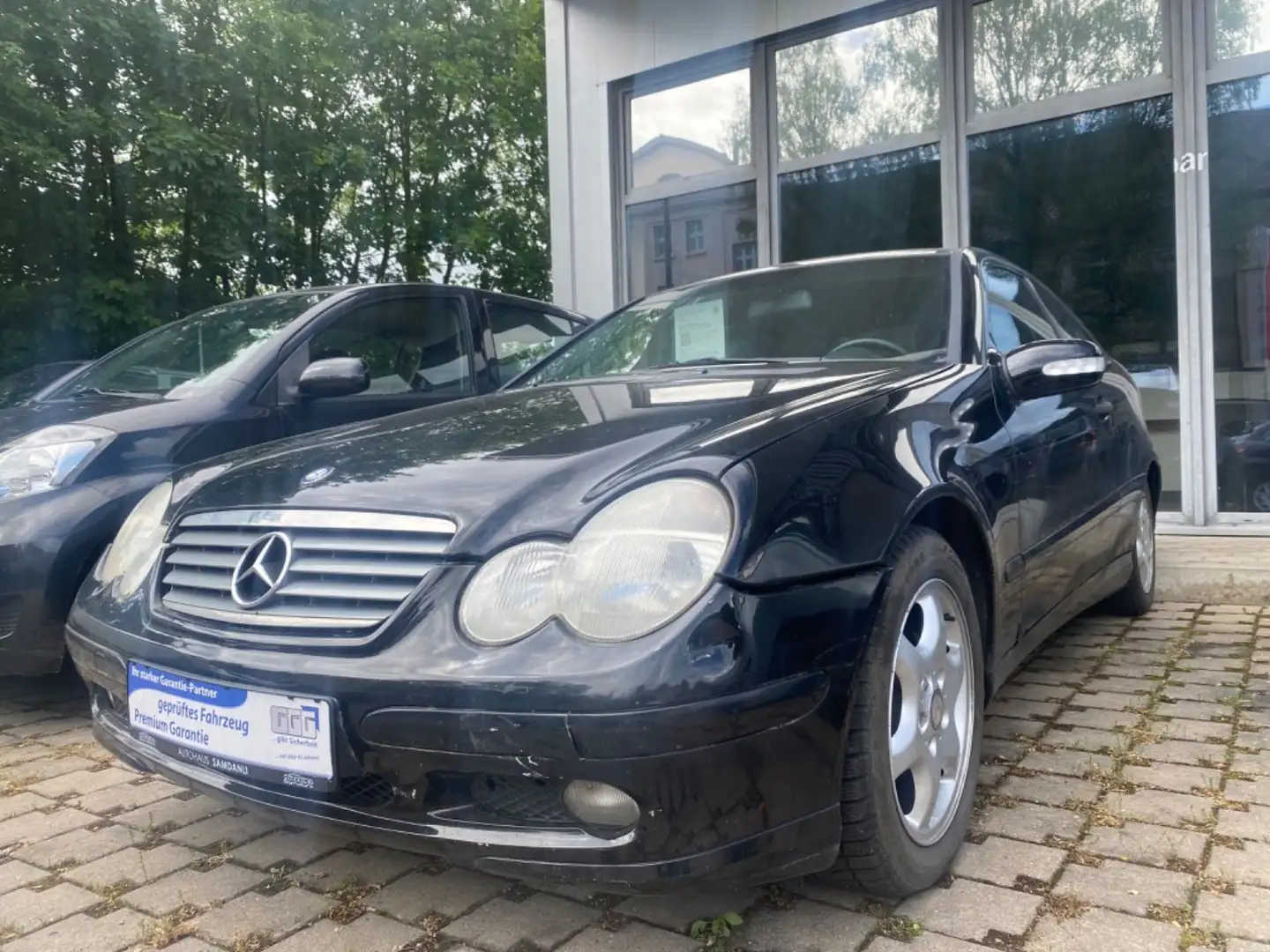 Mercedes-Benz CE 200 C200 Kompressor Sportcoupé*TÜV+AU 10.2027*LEDER Schwarz - 1