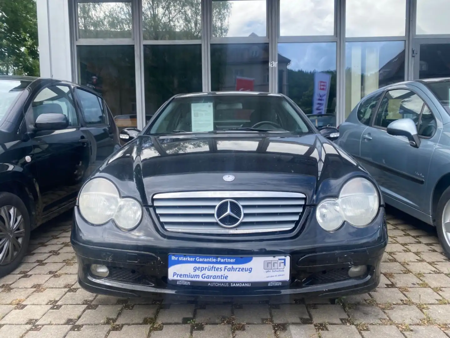 Mercedes-Benz CE 200 C200 Kompressor Sportcoupé*TÜV+AU 10.2027*LEDER Schwarz - 2