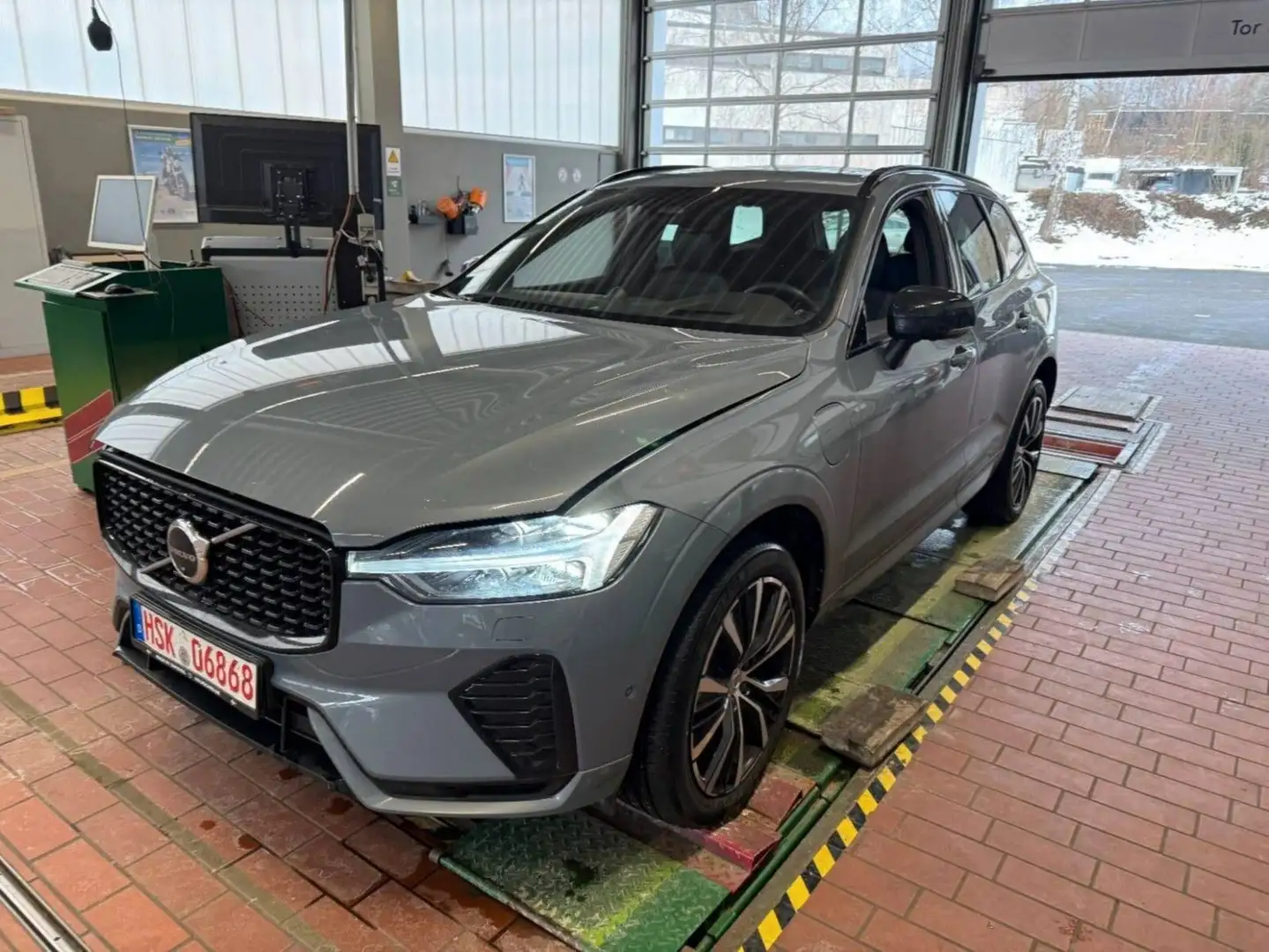 Volvo XC60 T8 AWD Ultimate Dark Aut./Bow&Wilk/AHK/360° Grau - 1