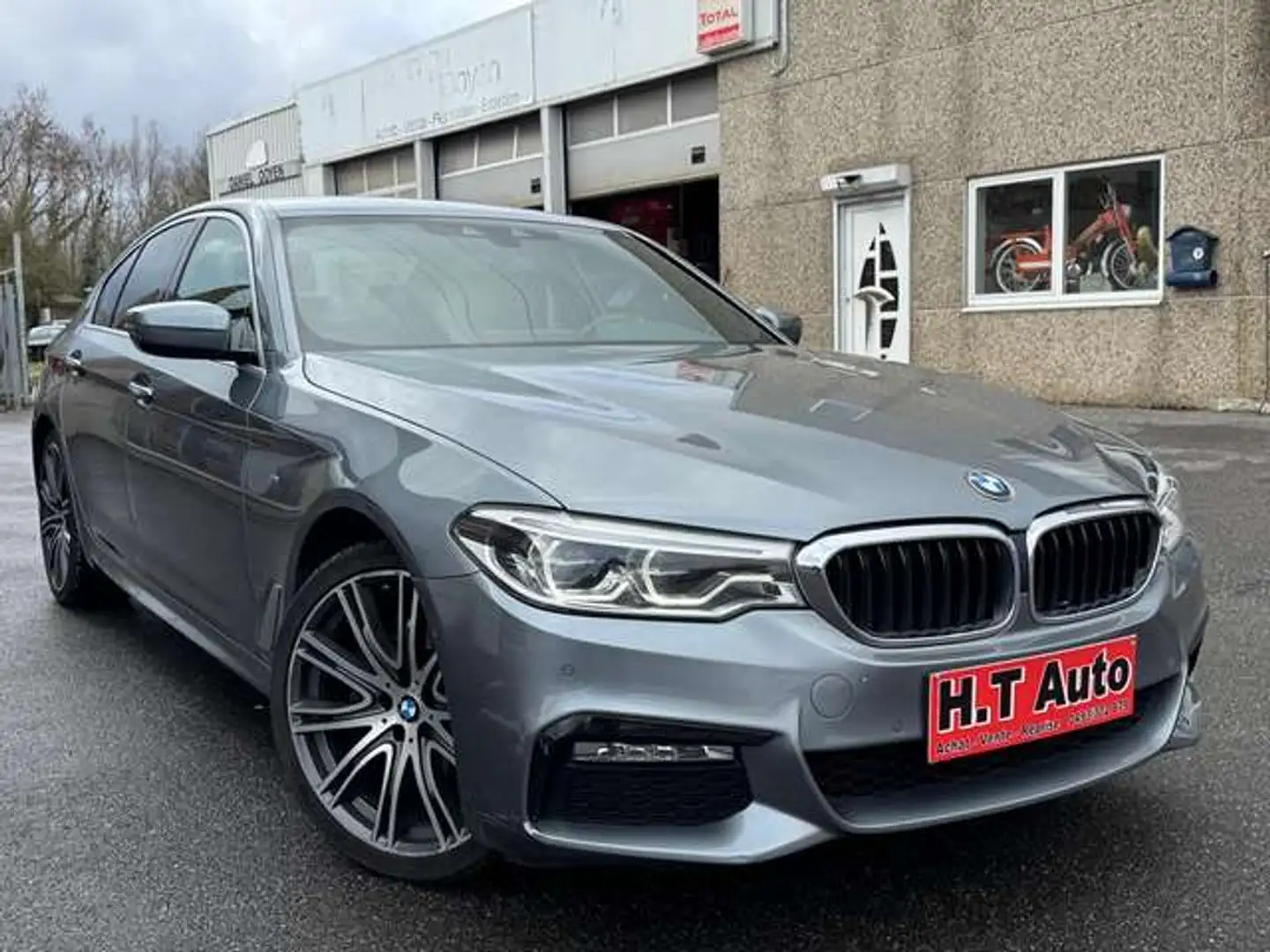 BMW 520 dA/Pack M/Boite Auto/Euro 6b/Gps/Camera Blau - 2