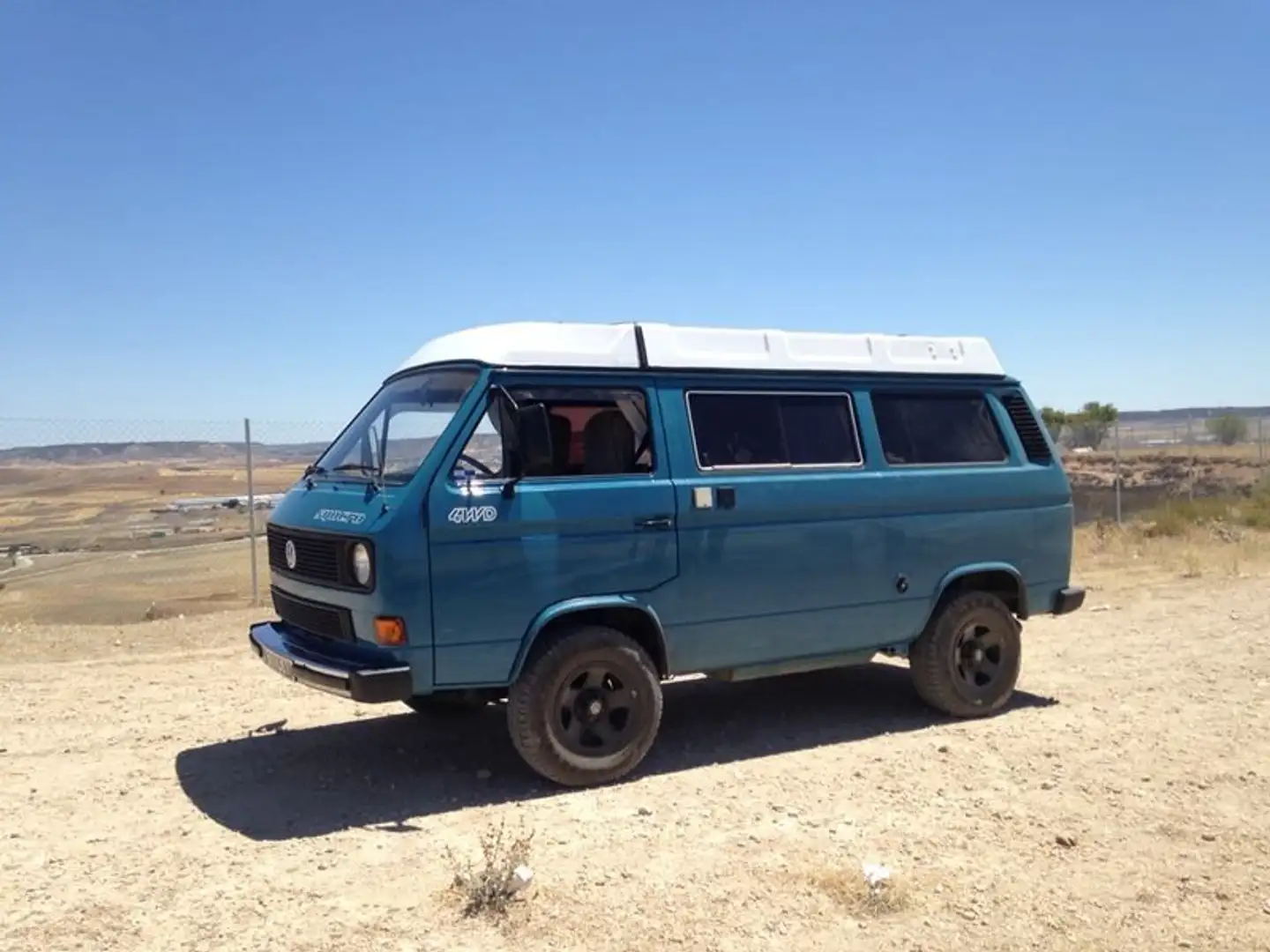 Volkswagen T3 SYNCRO Kék - 2