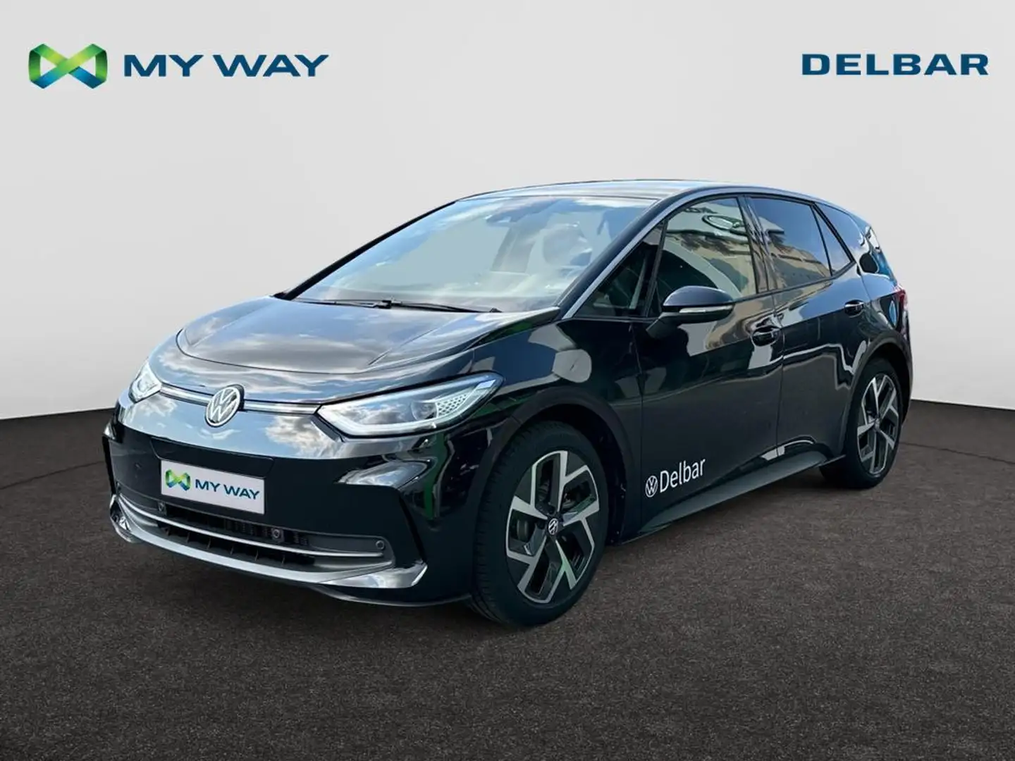Volkswagen ID.3 Pro 150 kW (204 PS) 58 kWh, 1-speed automatic transmission Negro - 1