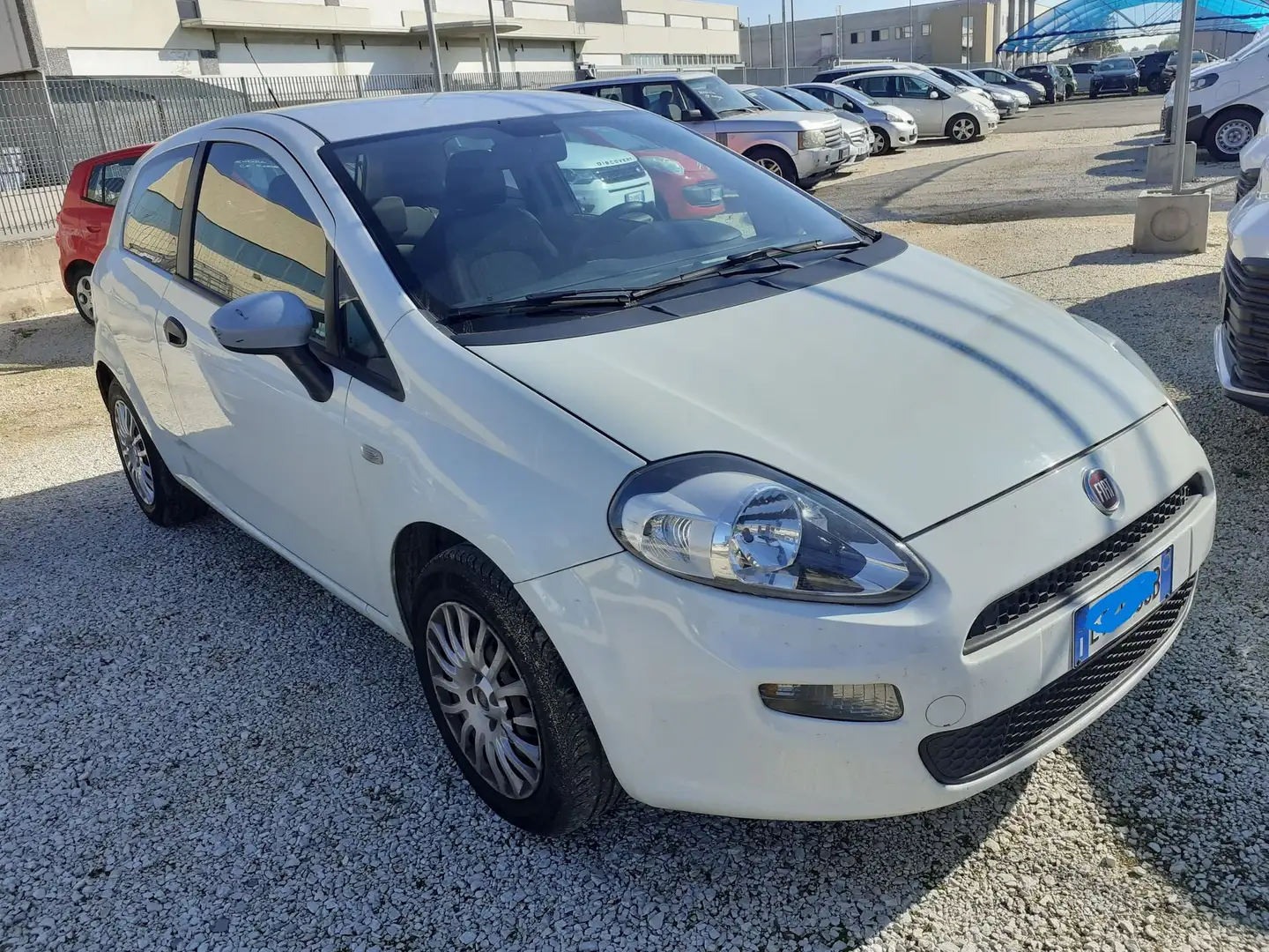 Fiat Punto Punto 1.2 8V 3 porte Street Blanc - 1