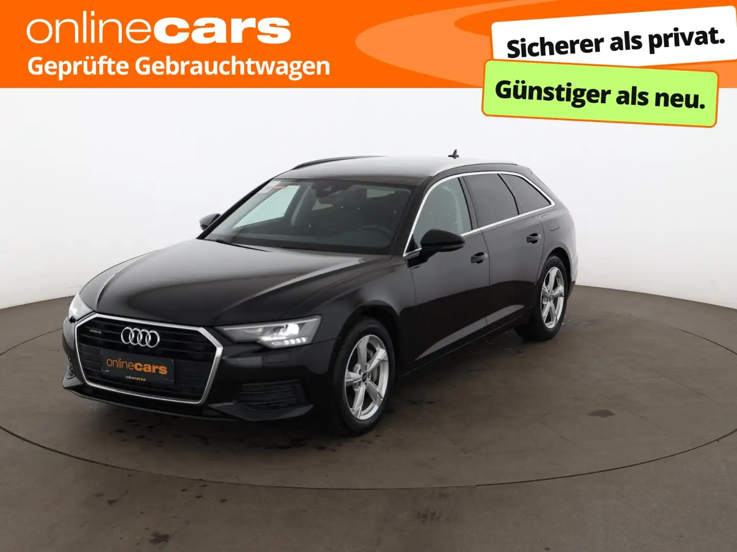 Audi A6 Avant 50 TFSI e quattro Aut LED LEDER NAVI PDC Schwarz - 1