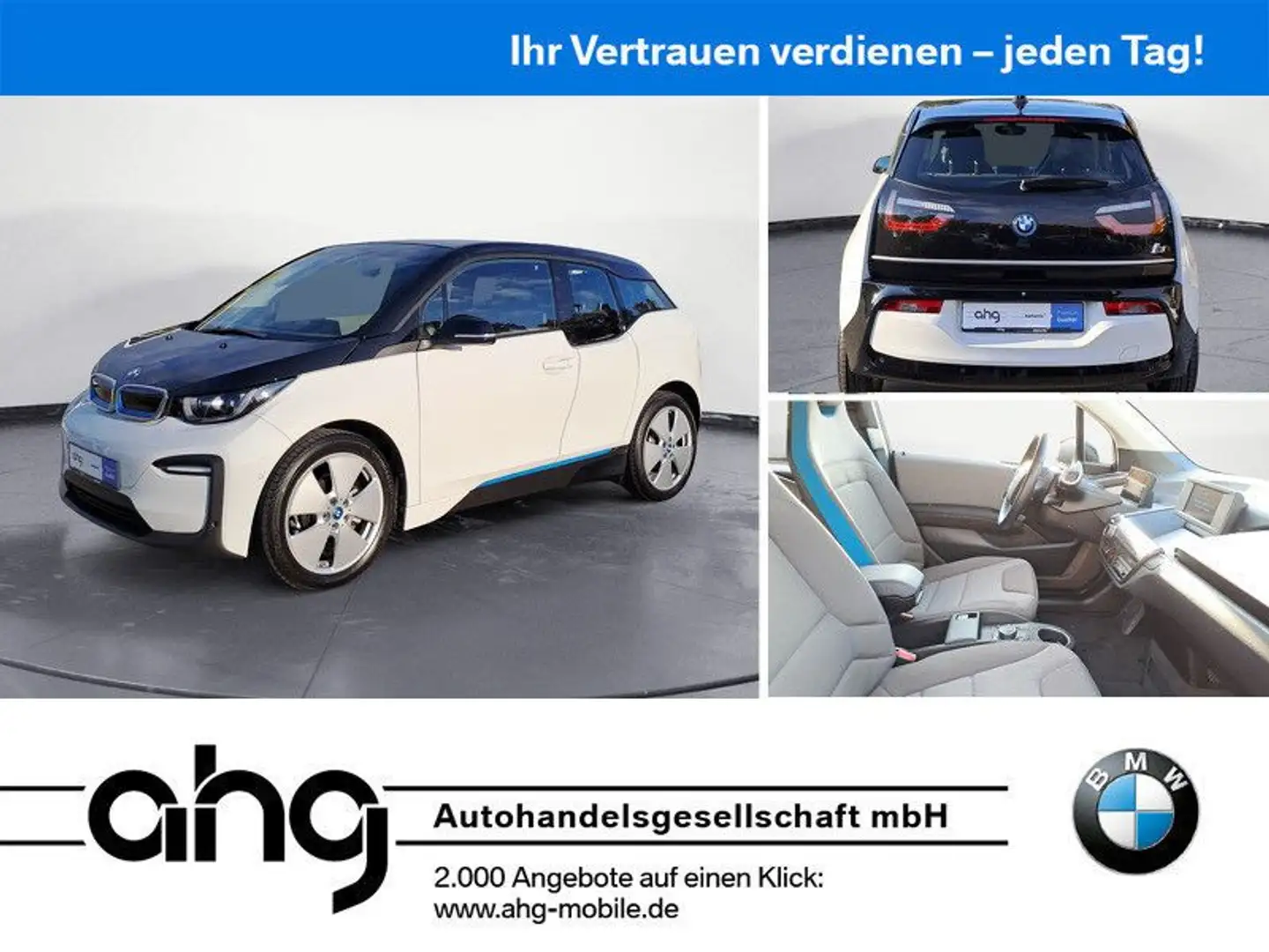 BMW i3 (120 Ah), *LED*ESP*PDC*DAB*Klima* Weiß - 1