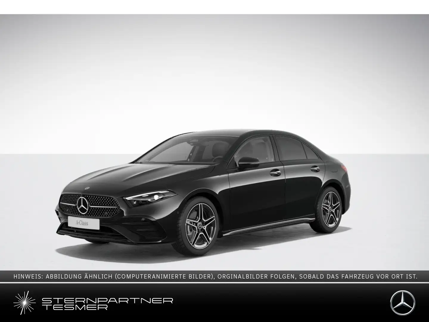 Mercedes-Benz A 180 d AMG Panorama Multibeam 360° Burmester Negro - 1