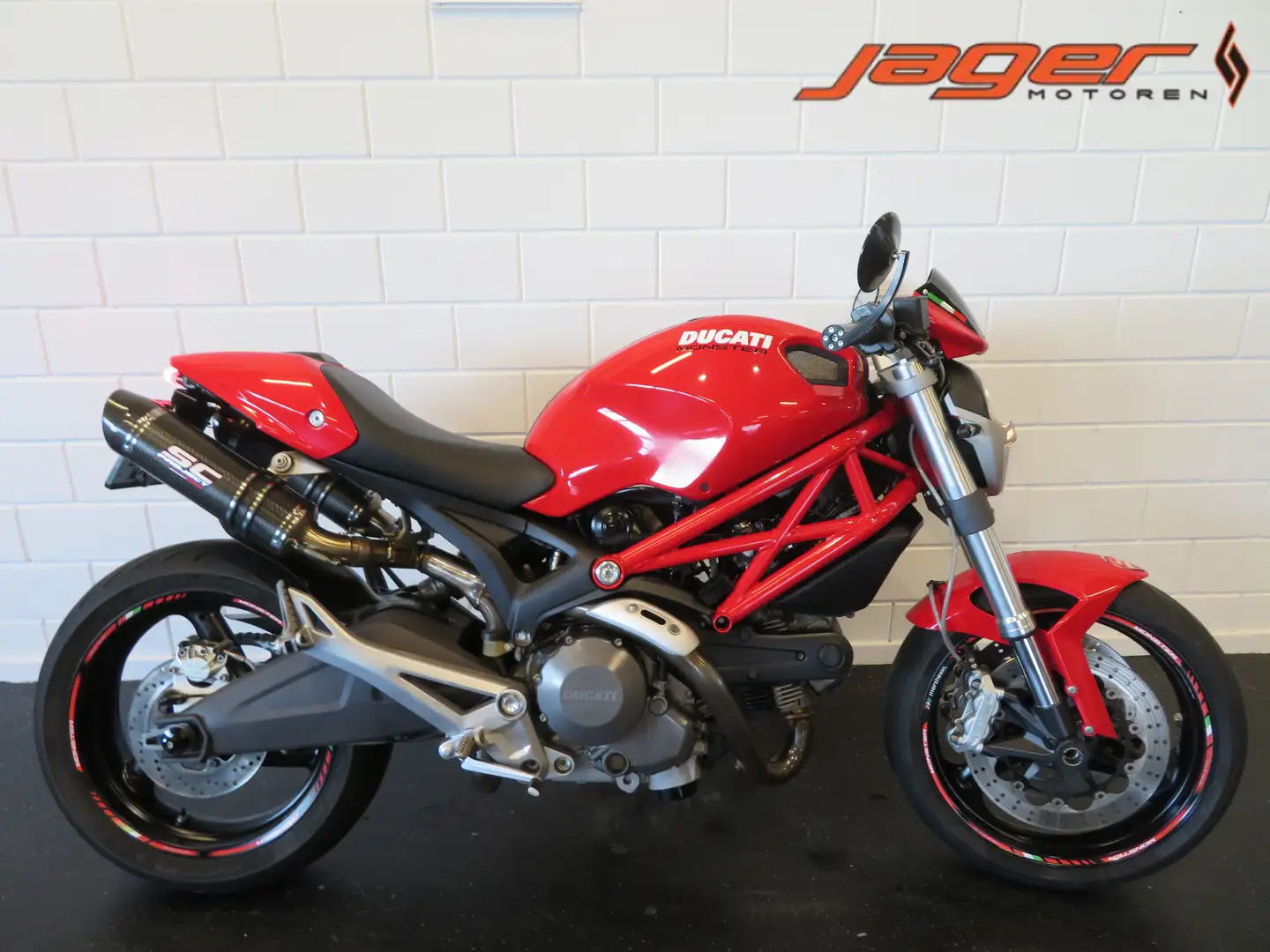 Ducati Monster 696 TOPPY! SC PROJECT Roşu - 1