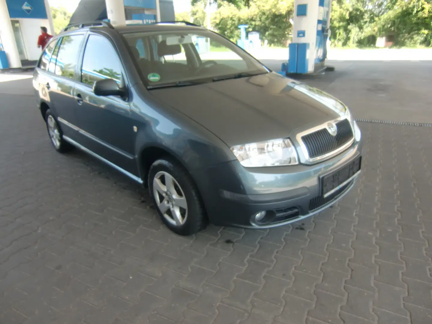 Skoda Fabia 1.4 16V Combi Ambiente, TÜV 7/26,KLIMA,EURO 4 Blau - 2