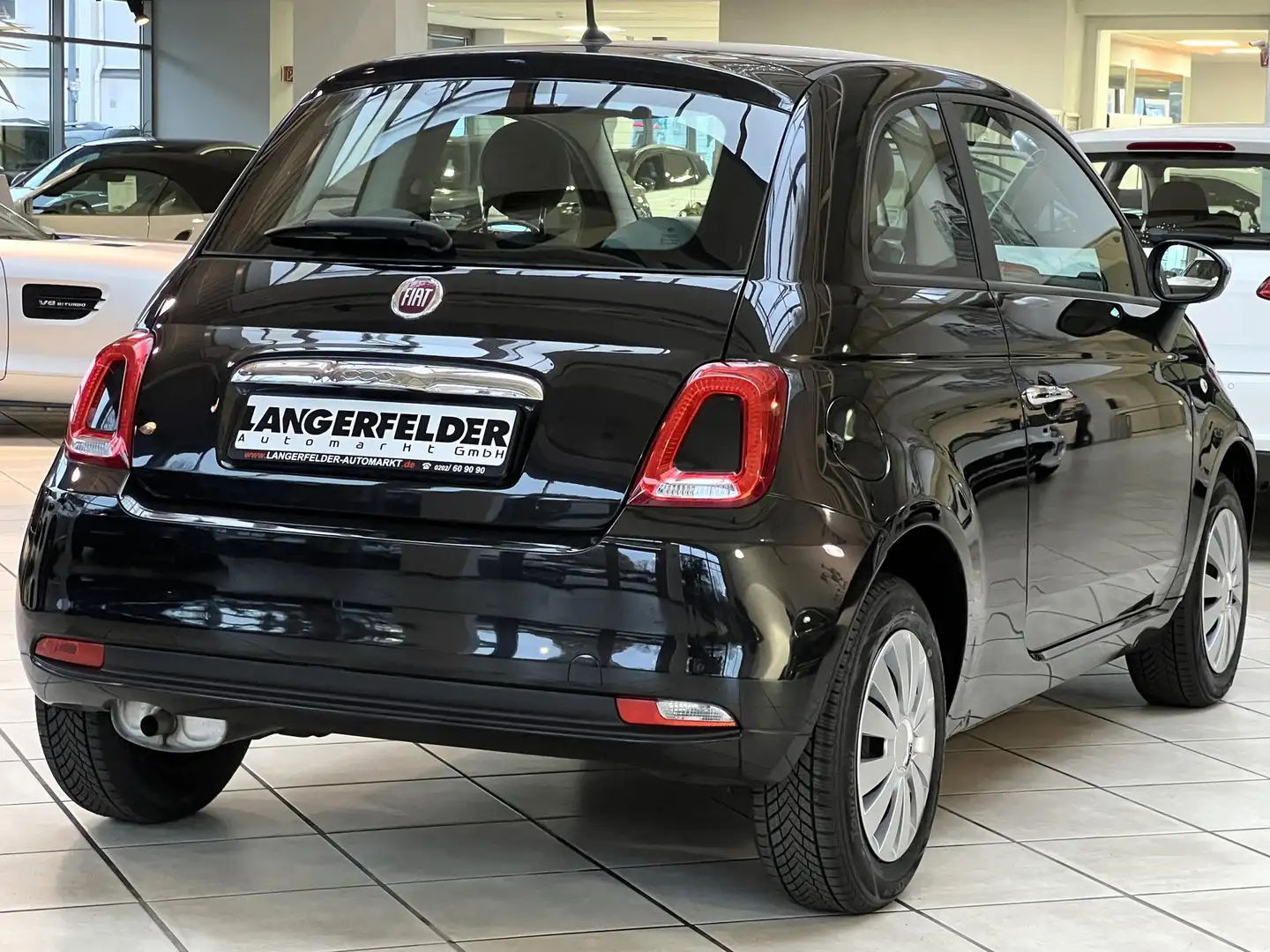 Fiat 500 500 1.2 Pop BLUETOOTH|ALWETTER|EINPARKHILFE Noir - 2