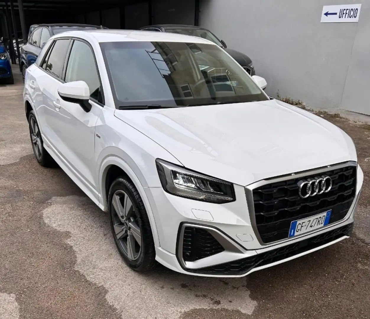 Audi Q2 30 TDI S tronic S line Edition Blanc - 1