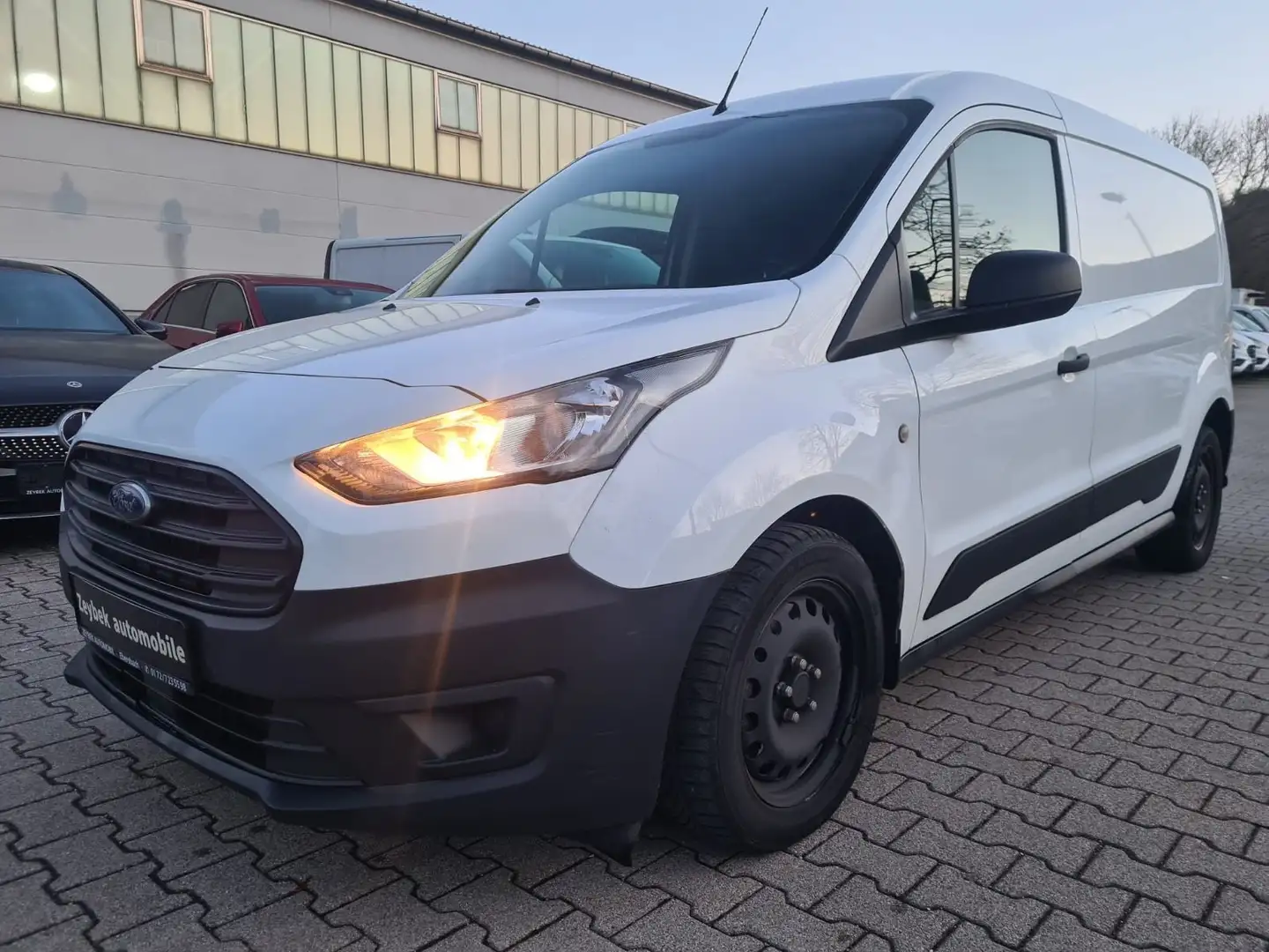 Ford Transit Connect Kasten lang Klima Leder Weiß - 1