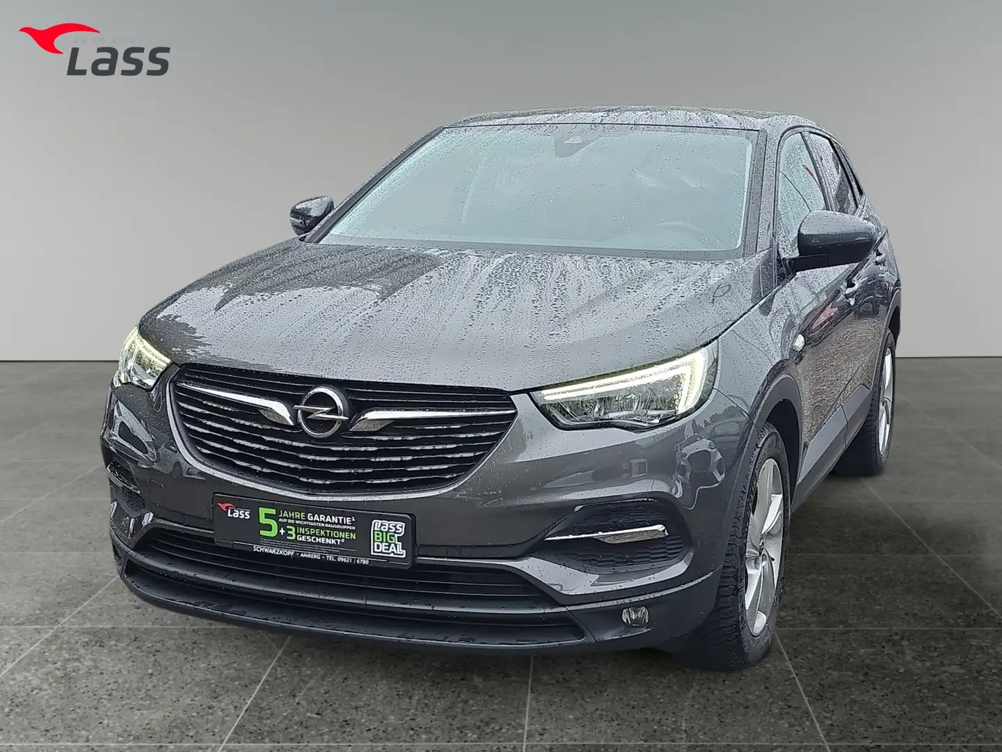 Opel Grandland 1.2 Turbo Edition NAVI+KLIMA+SITZHEIZUN Gris - 2