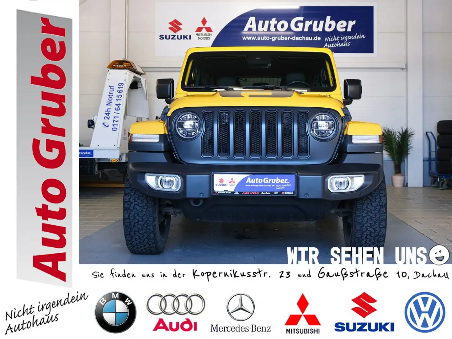 Jeep Wrangler Unlimited Sahara ALPINE*AHK*Pano*DAB*Ab Gelb - 1