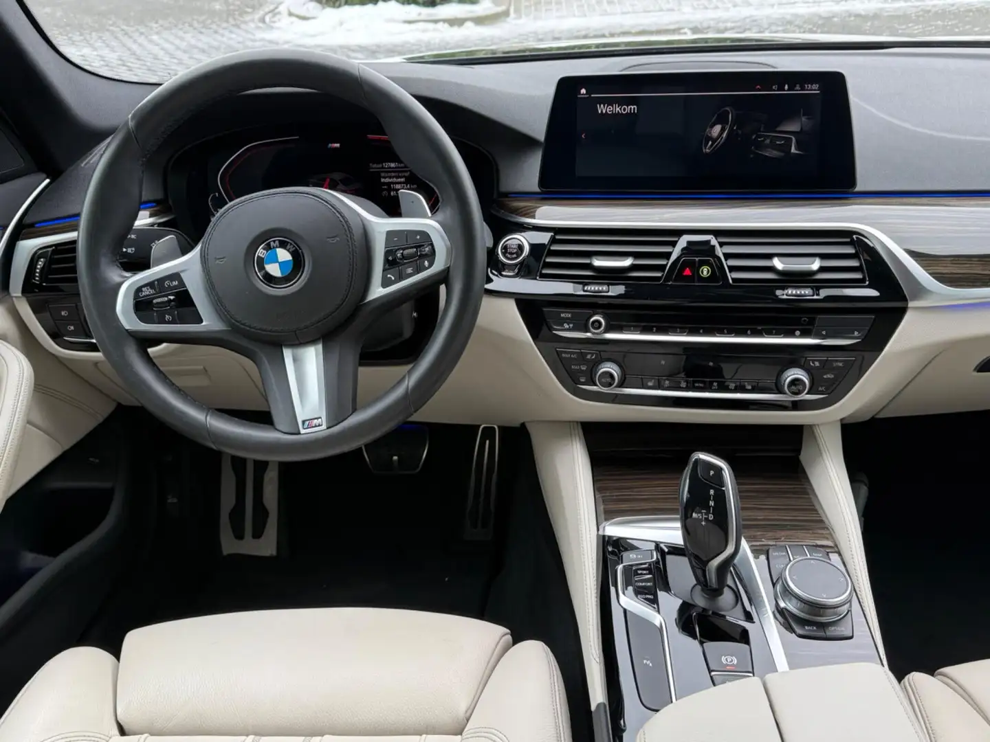 BMW 520 5-serie 520i Automaat M sport pakket, vol leder, s Schwarz - 2