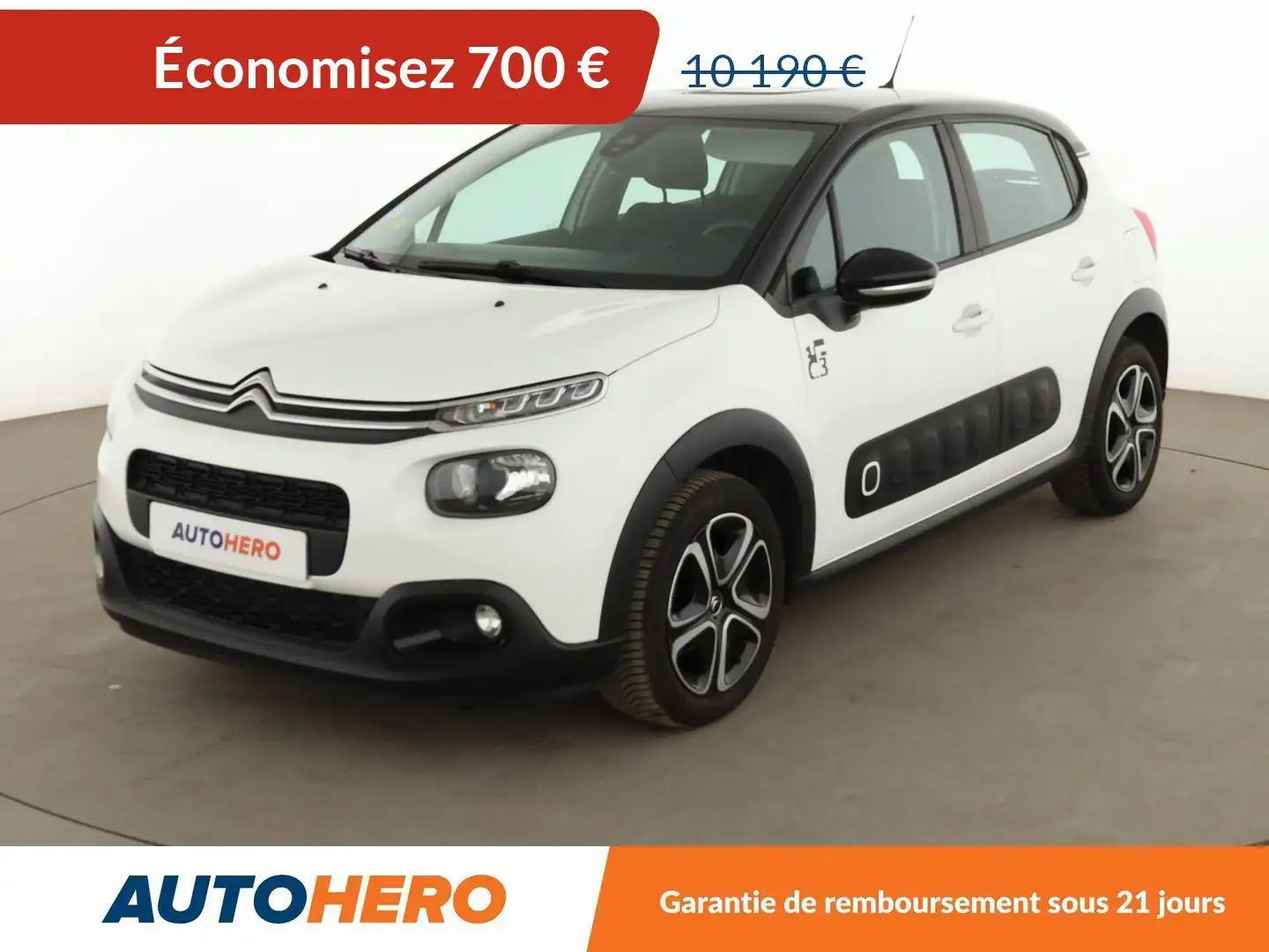 Citroen C3 1.5 Blue-HDi Graphic Blanc - 1