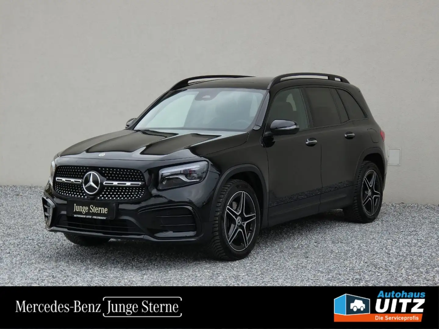 Mercedes-Benz GLB 200 d 4M AMG +AHK+MBeam+Night+PanoramaSD Schwarz - 1