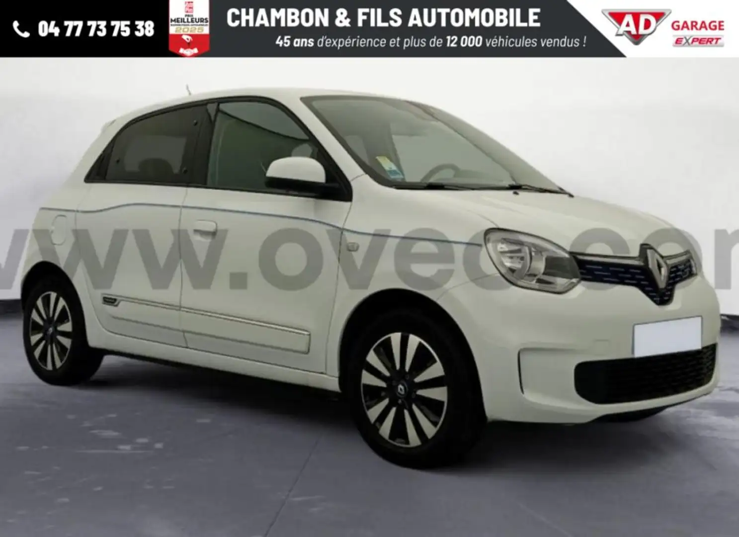 Renault Twingo E-TECH ELECTRIQUE III Achat Intégral - 21 Intens Blanc - 1