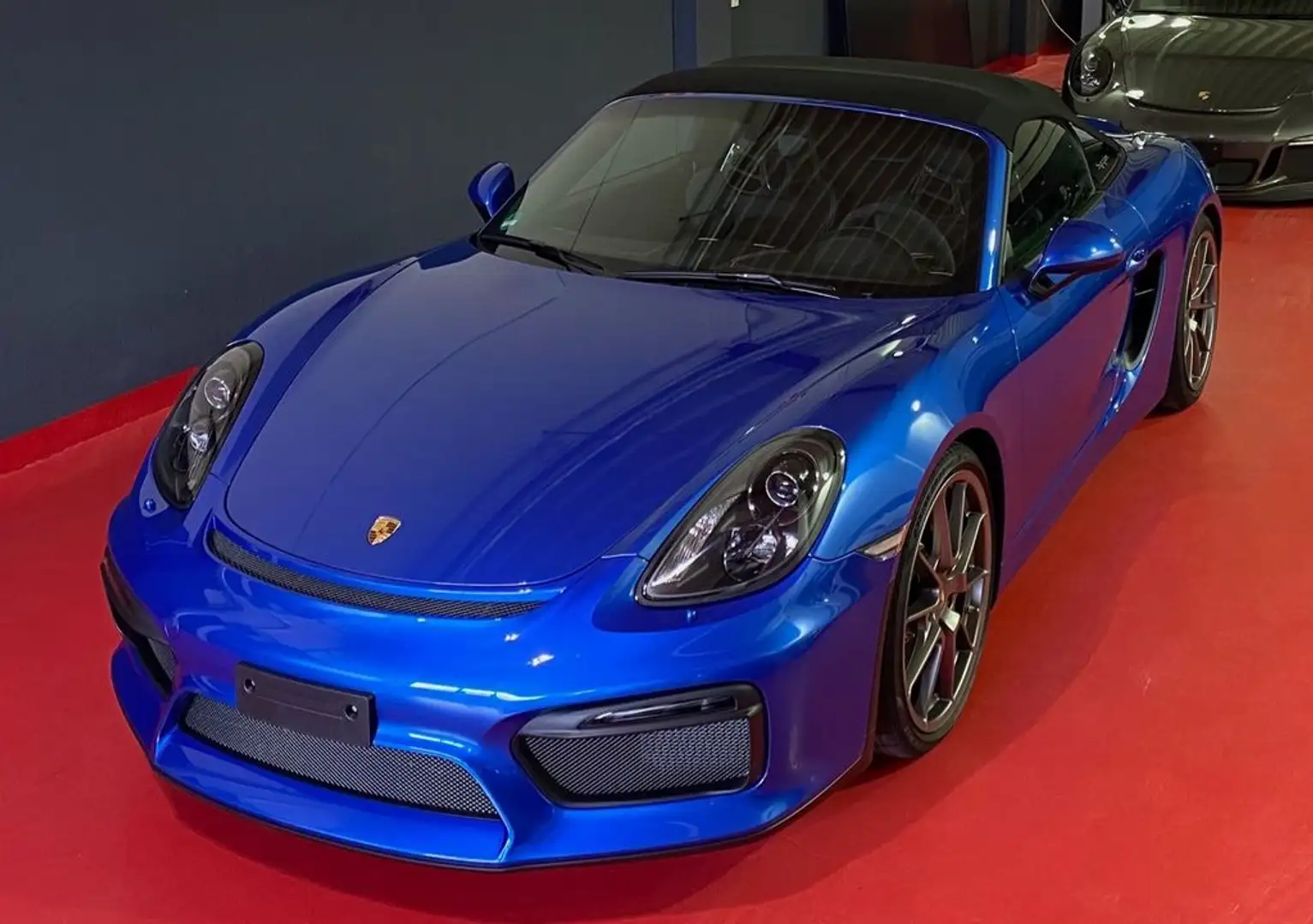 Porsche Boxster 981 Spyder 3.8L Blauw - 1