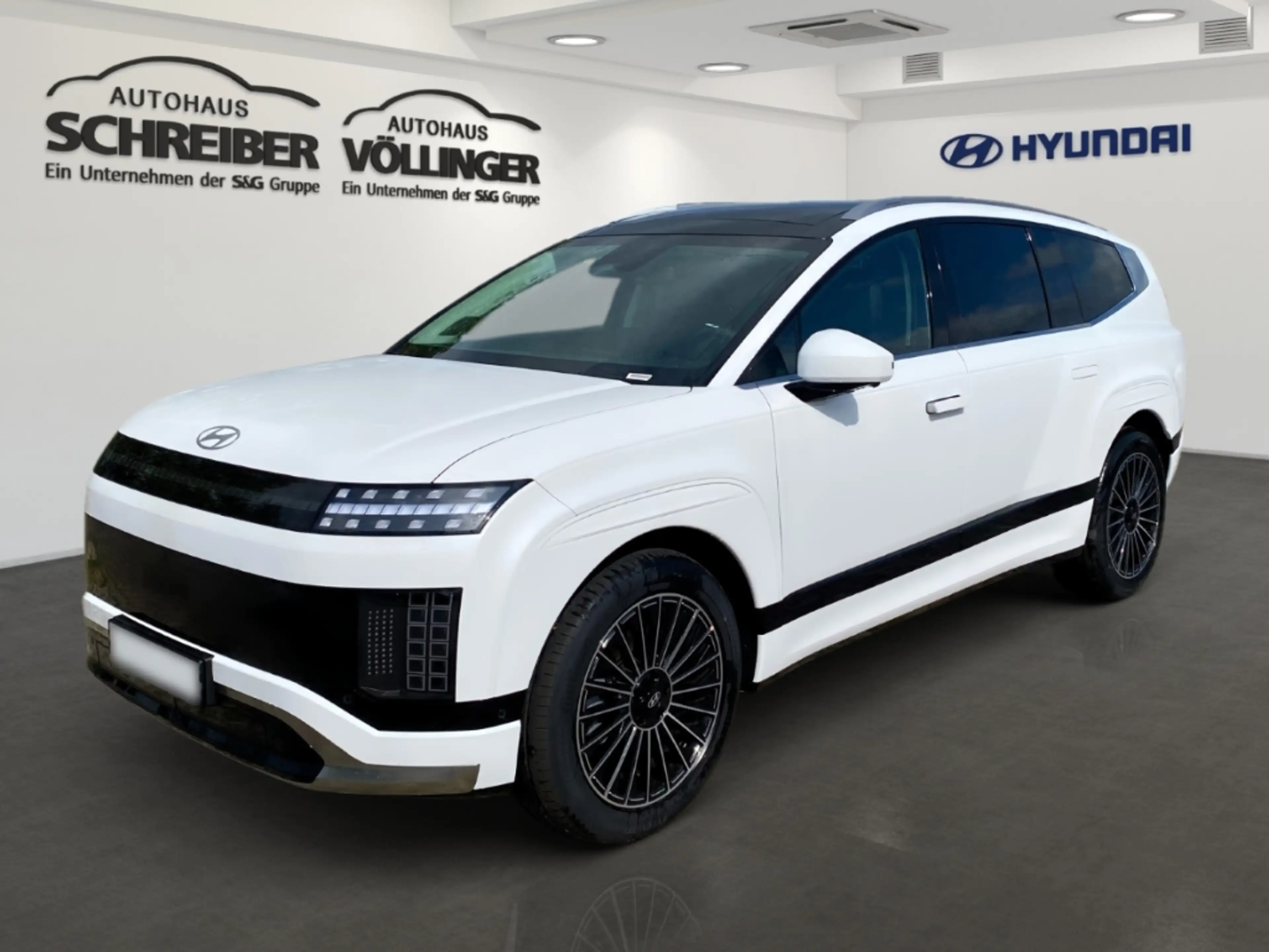 Hyundai IONIQ 9 110 kWh (307 PS) 4WD UNIQ Panorama-Glas-Schiebedac