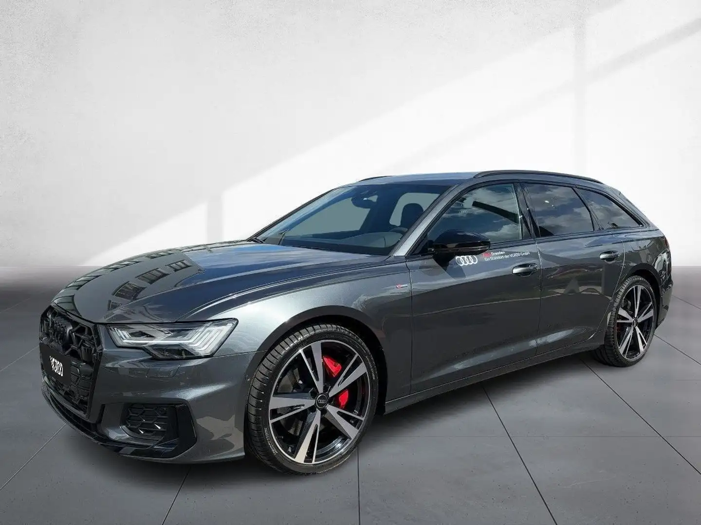 Audi A6 55 TFSI e quat. S line Matrix B&O Leder Grau - 2