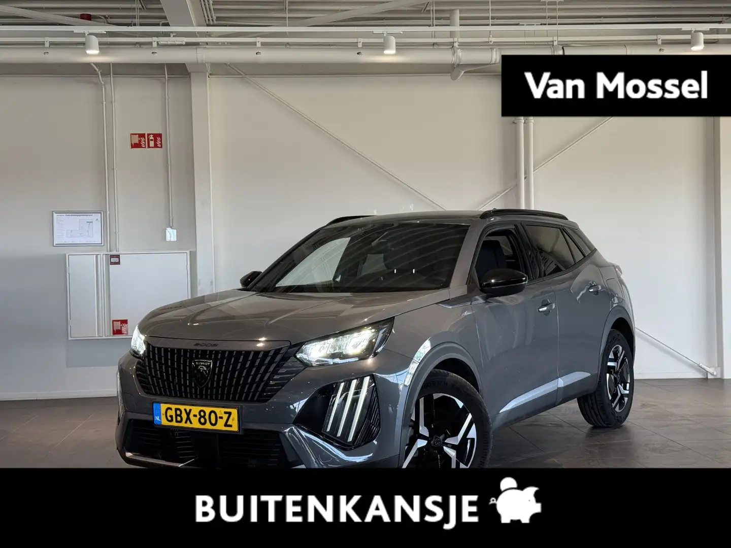 Peugeot 2008 1.2 PureTech 100 Allure | Camera | Navigatie | Cli Gris - 1