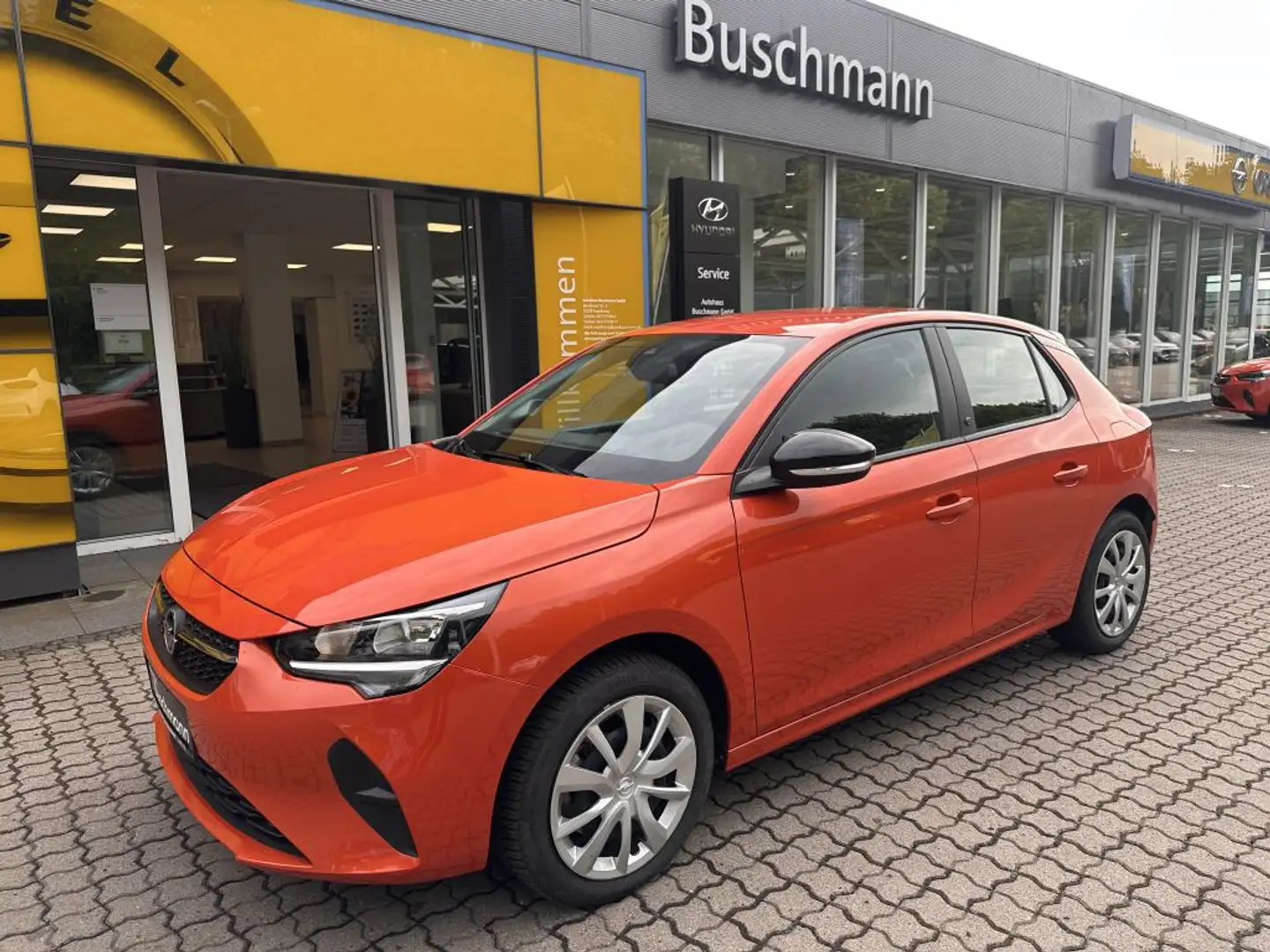 Opel Corsa-e Edition +ALLWETTER+SITZHEIZUNG+DAB+ Naranja - 1