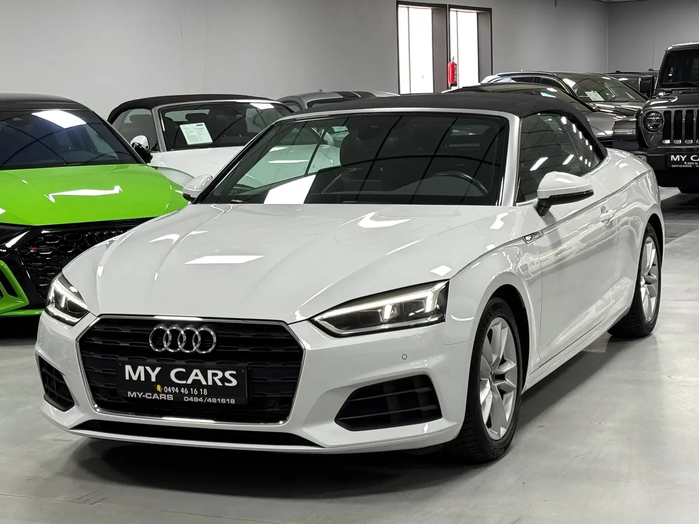 Audi A5 Cabrio 2.0 TFSI 190Cv Sport Edition Full Option Blanco - 1