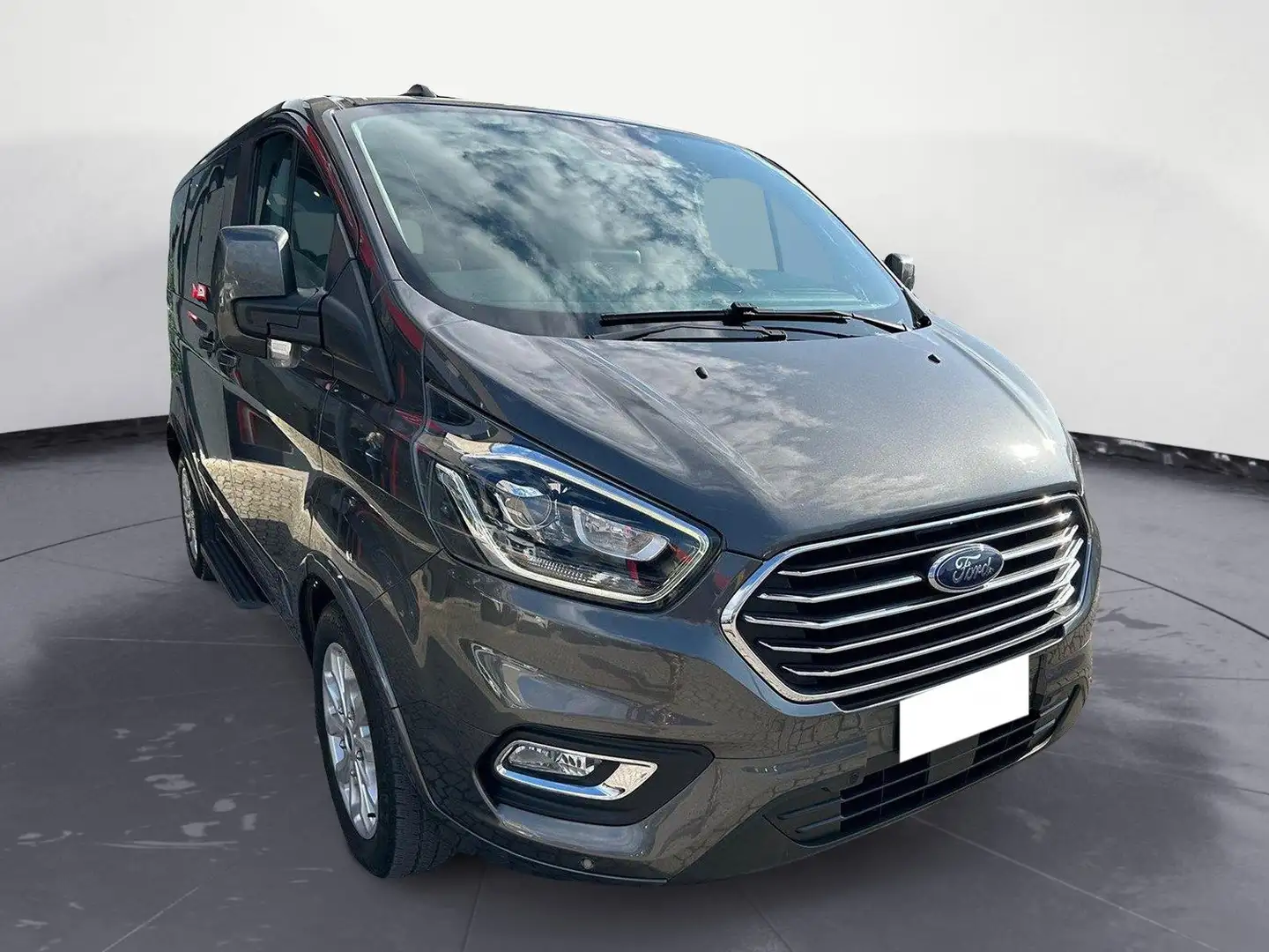 Ford Tourneo Custom 320 2.0 tdci MHEV 185cv Titanium L1H1 E6.2 320 2. Grigio - 1