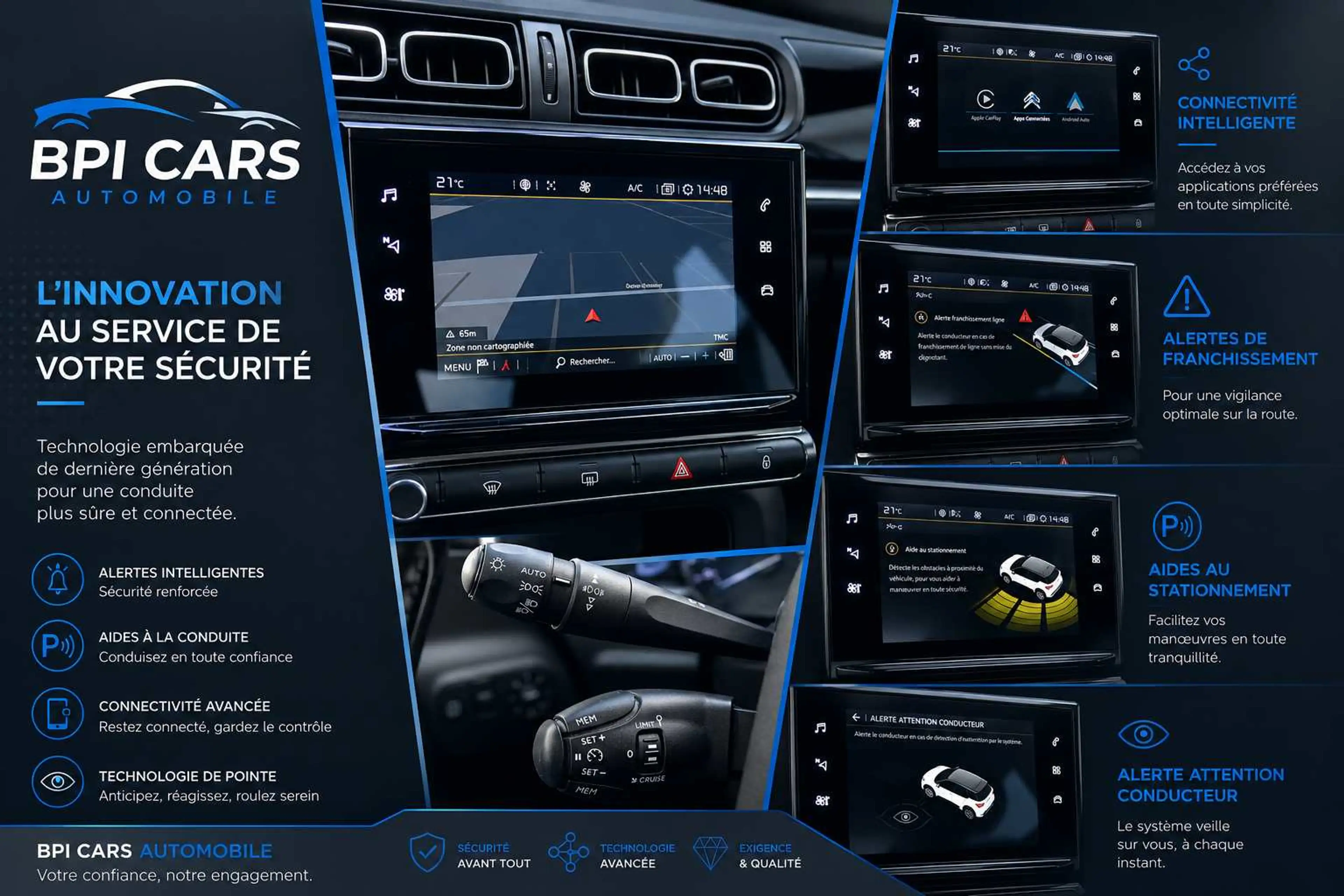 Citroen C3 1.2 Shine EAT6 110CV Airco/Navi/Led/Airbump TVA — photo 9