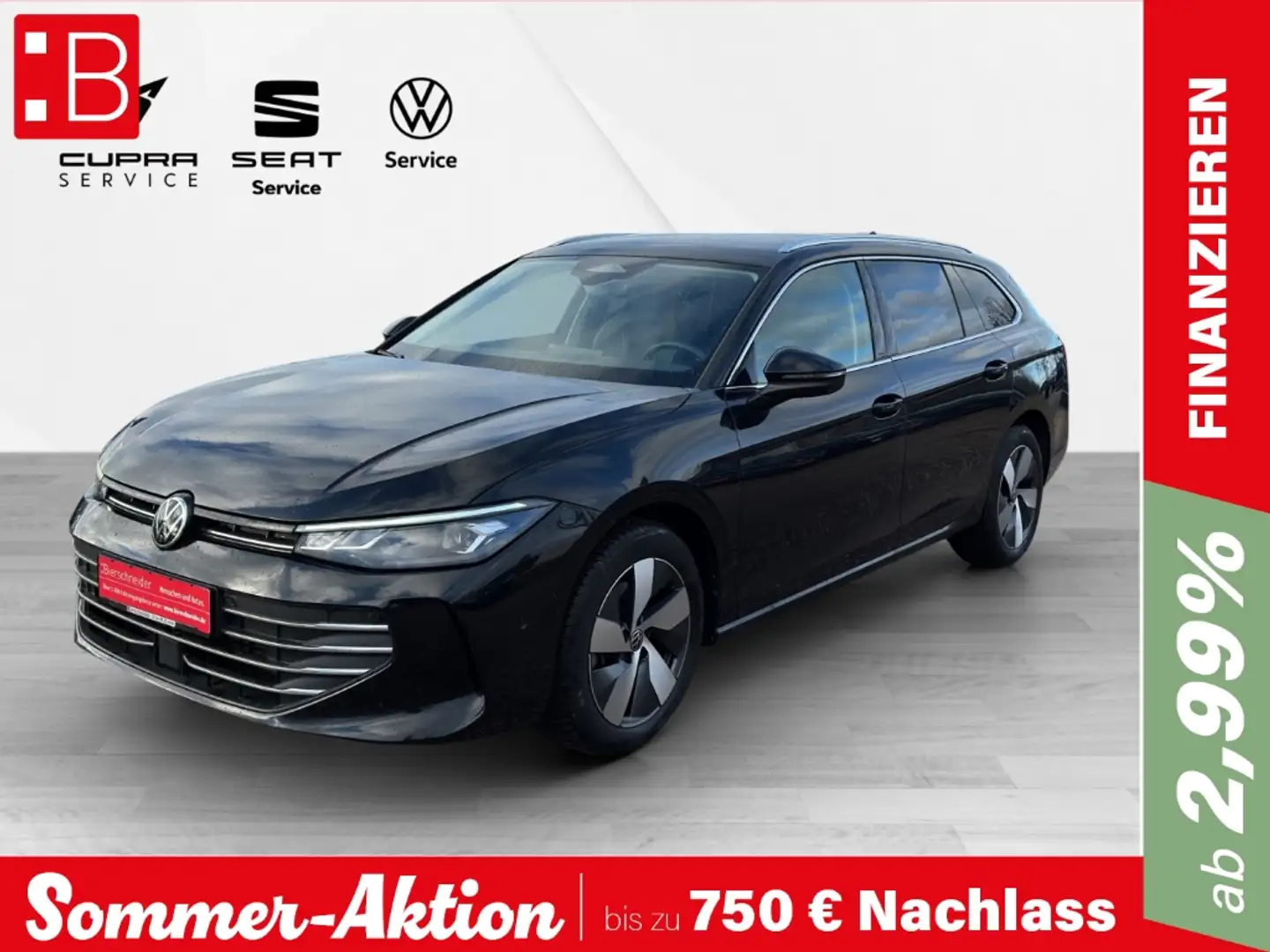 Volkswagen Passat Variant 2.0 TDI DSG Business DIGITAL PRO LED 360°-KAMERA A Black - 1