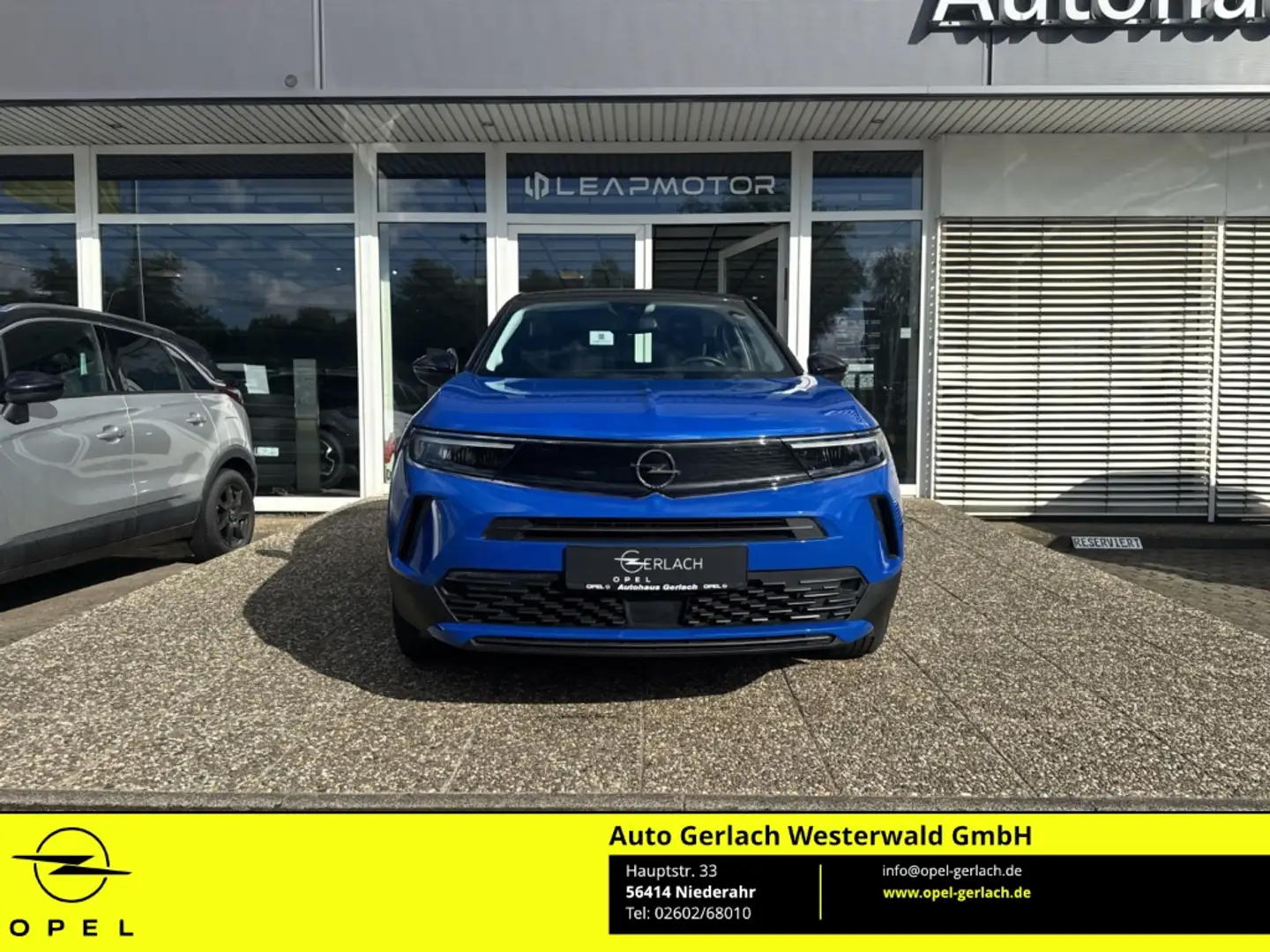 Opel Mokka Edition 1.2 Turbo EU6d LED Musikstreaming DAB SHZ Bleu - 2