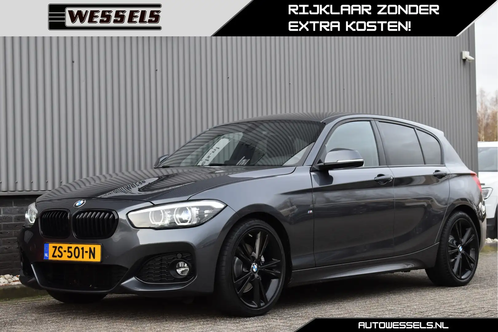 BMW 125 1-serie 125i Edition M Sport Shadow High Executive Grijs - 1