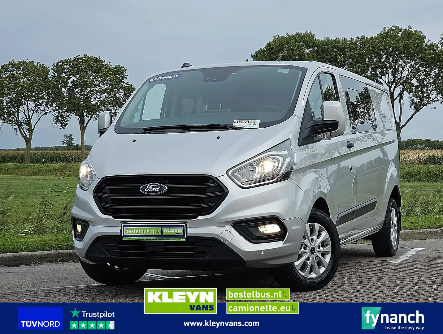 Ford Transit 2.0 L2H1 Dub.-Cab. Zilver - 1