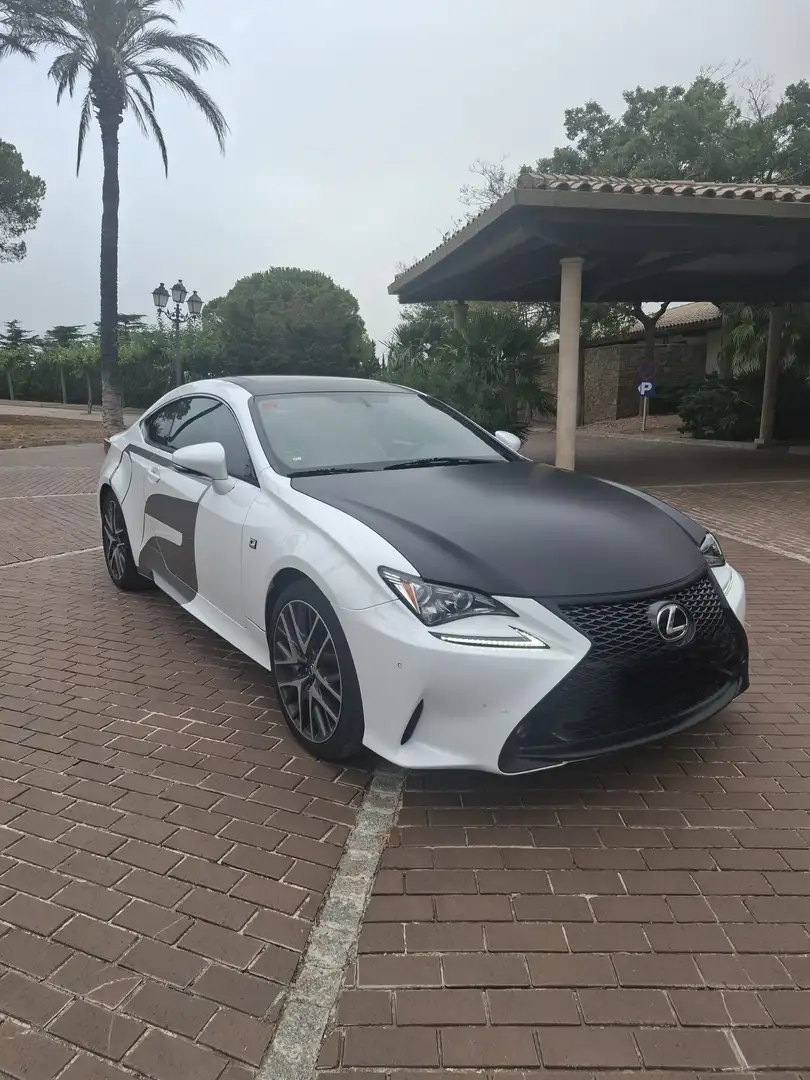 Lexus RC 350 F-Sport Blanco - 2