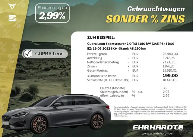 Cupra Leon view 2