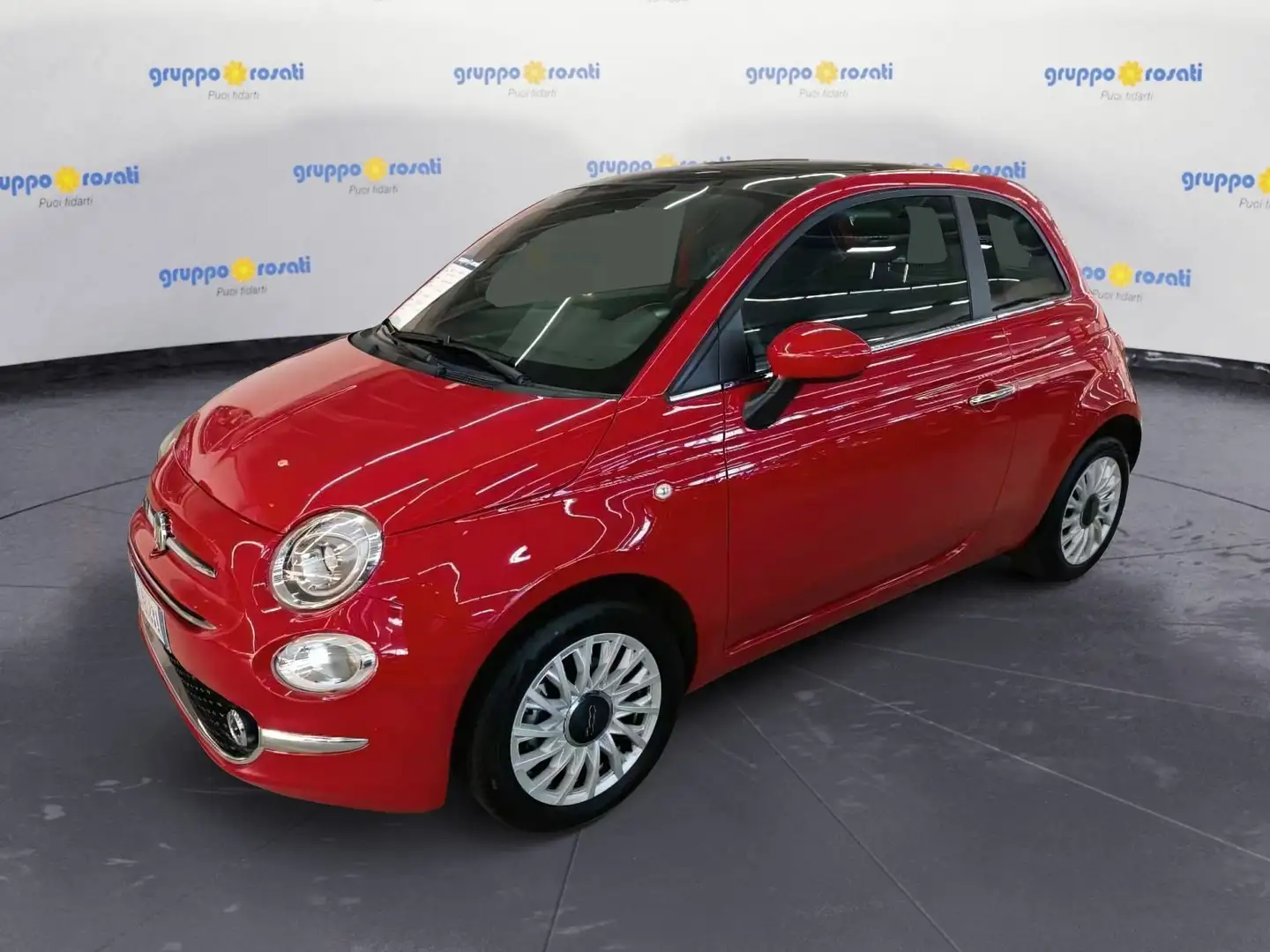 Fiat 500 FIAT 1.4 16 My24 1.0 70 Cv Hybrid Rosso - 1