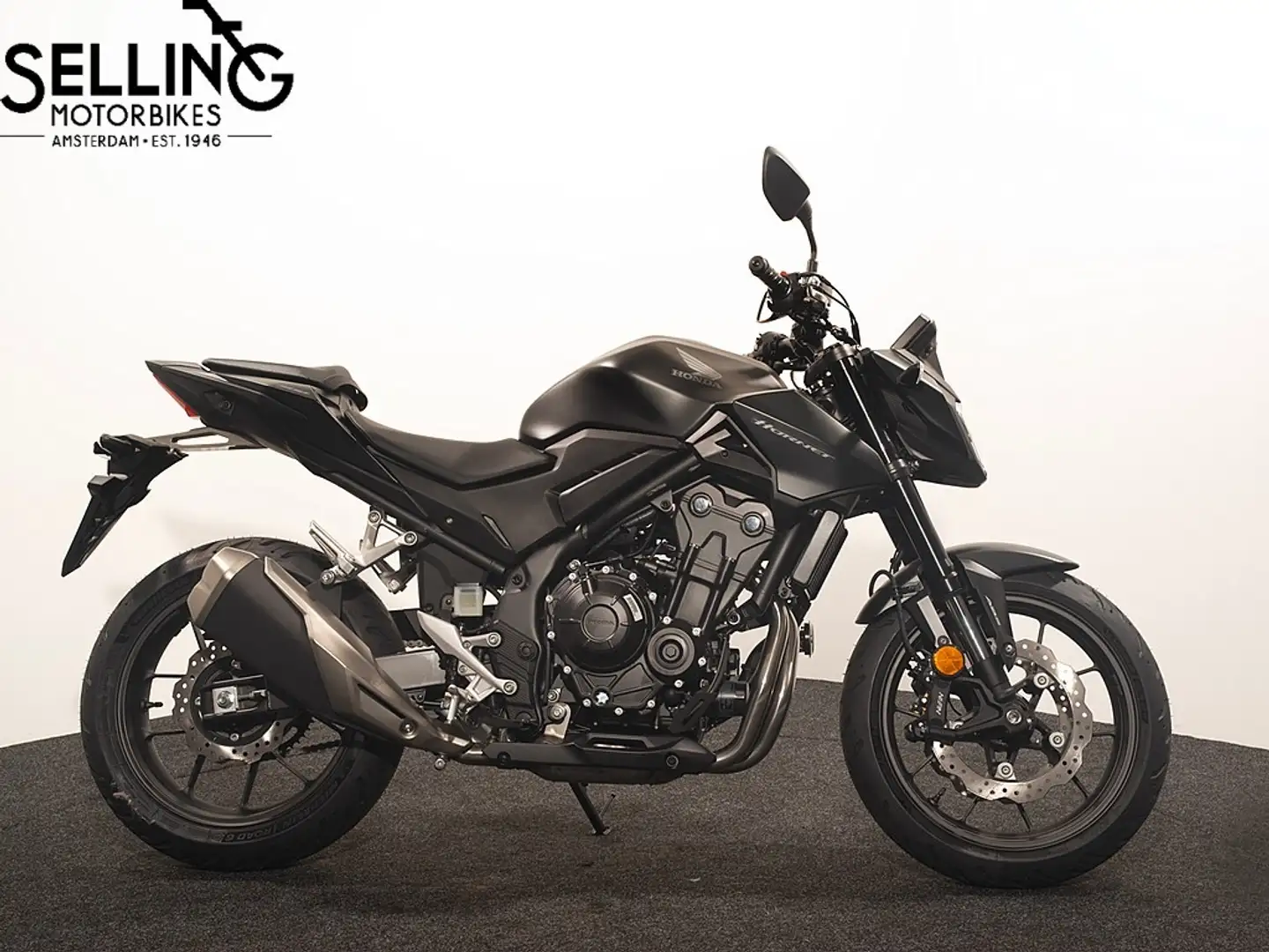 Honda CB 500 F NH303 Mat Axis Gray Mettallic Negru - 1