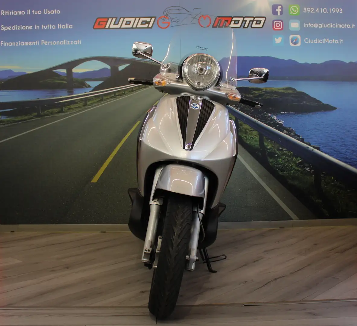 Piaggio Beverly 250 250 i.e. - 2008 - km 34326 Grau - 2