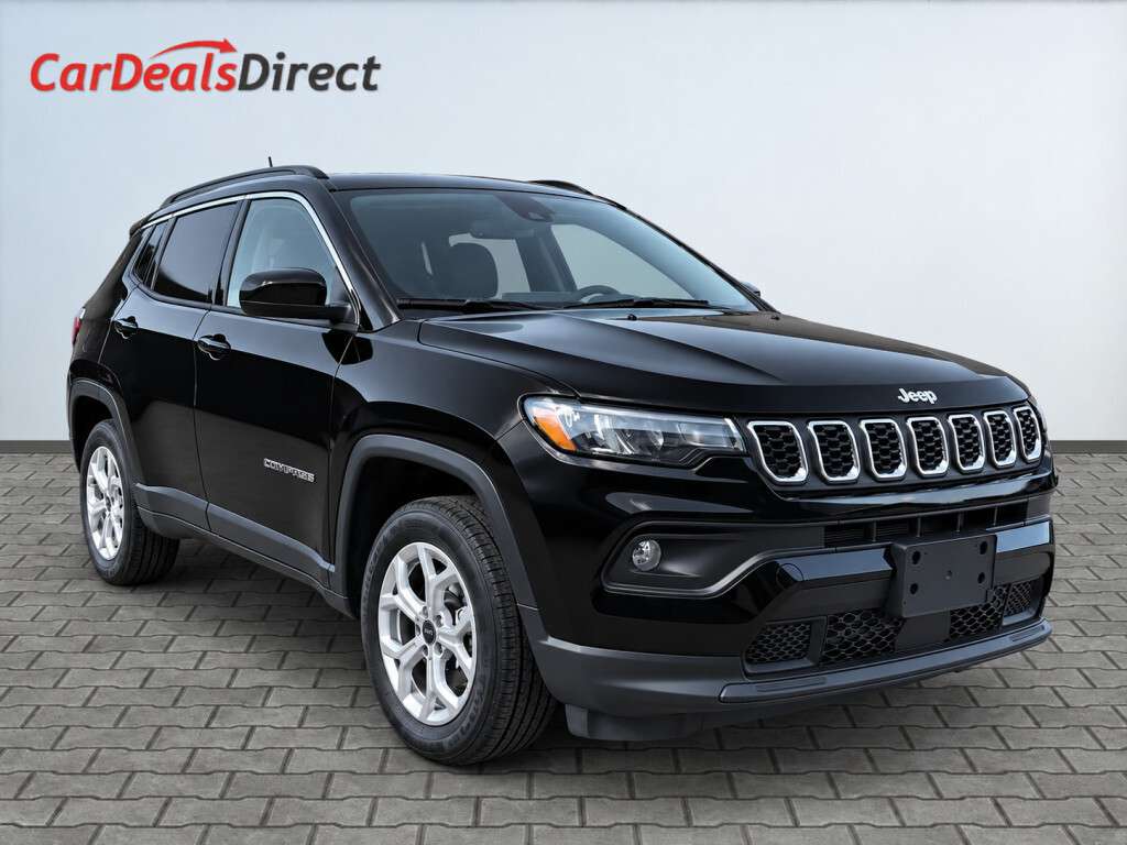 2025 Jeep Compass NORTH 4x4 | Leather | Panoramic Sunroof | Heated S