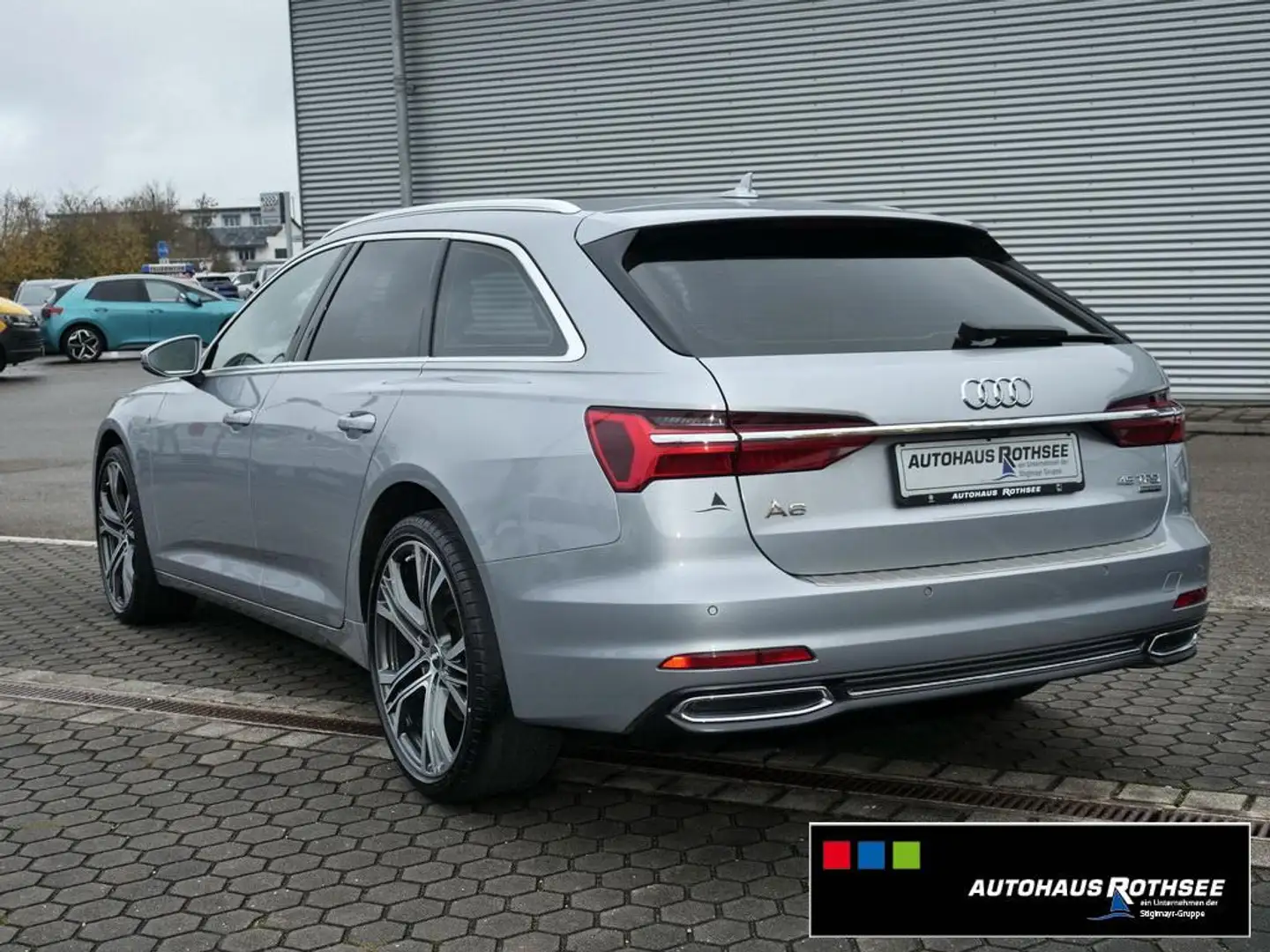 Audi A6 sport 45 TFSI quattro S-tronic AHK+B&O+Alu-21 Argento - 2