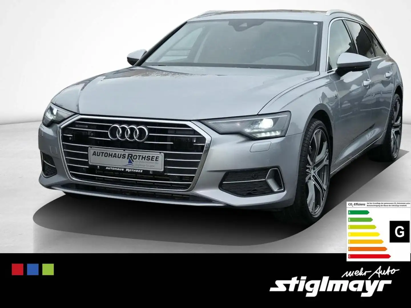 Audi A6 sport 45 TFSI quattro S-tronic AHK+B&O+Alu-21 Argento - 1