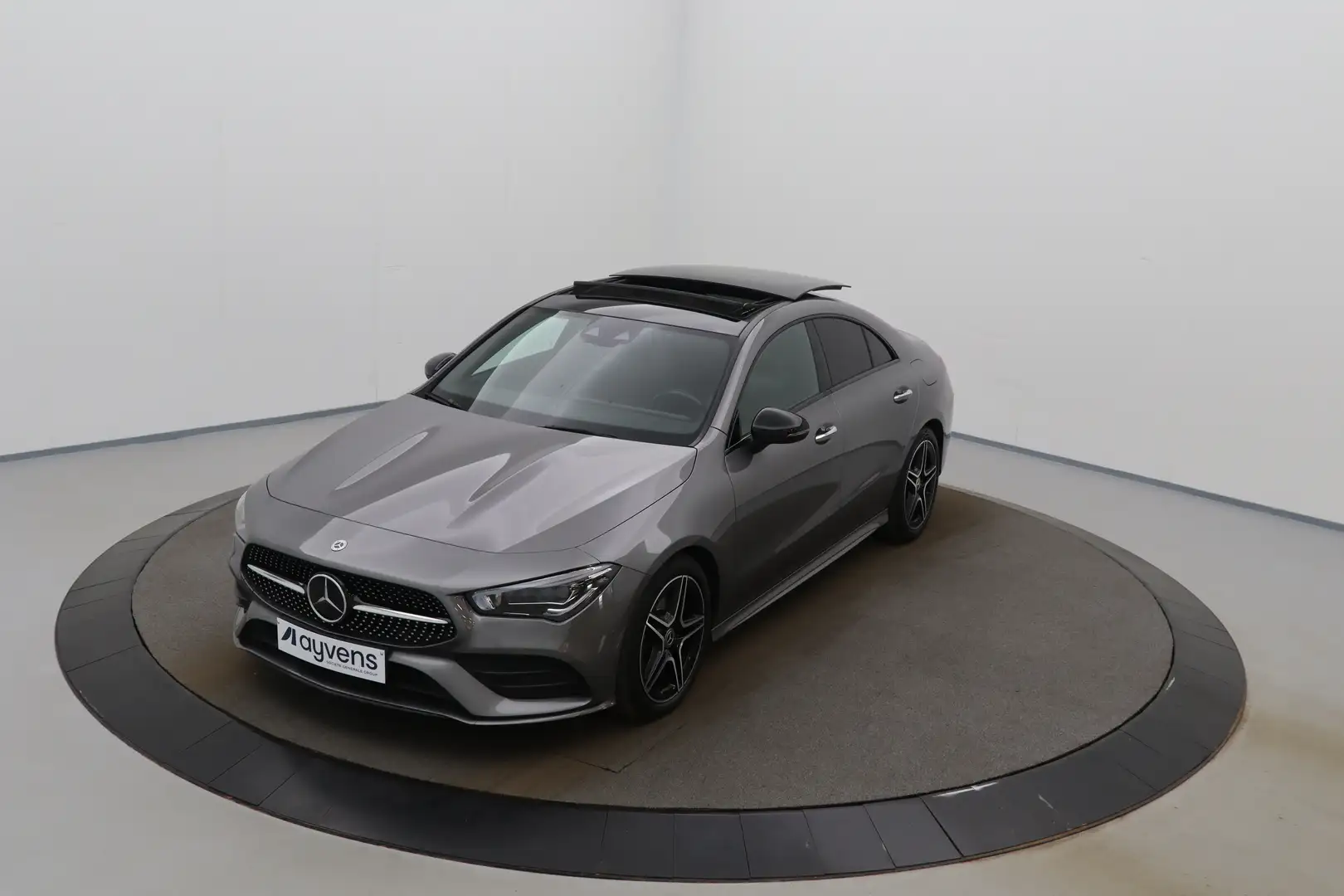Mercedes-Benz CLA 200 Business Solution AMG Line Plus Night LEDER/ALCANT Gris - 1