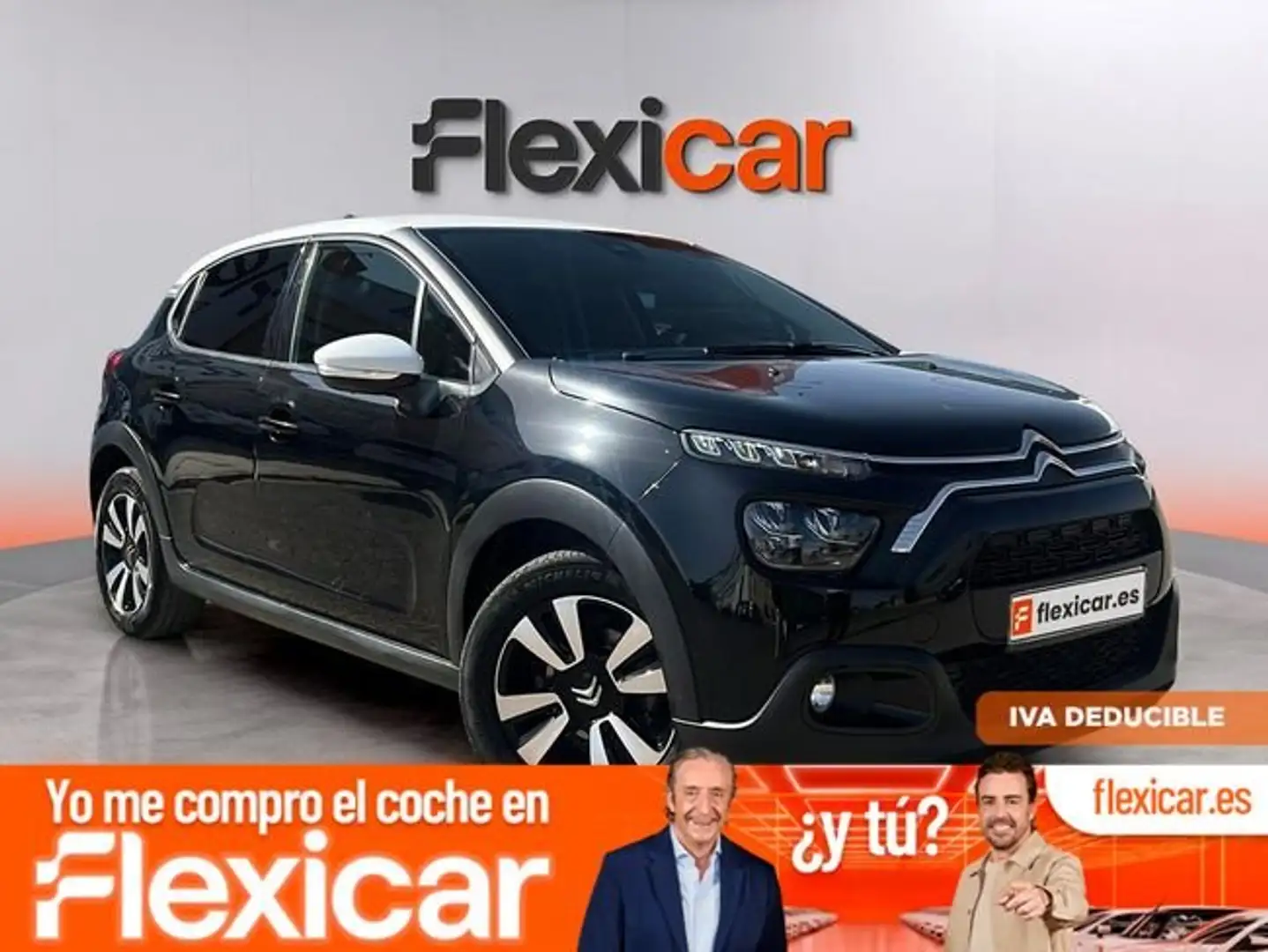 Citroen C3 PureTech 100 Max Negro - 1