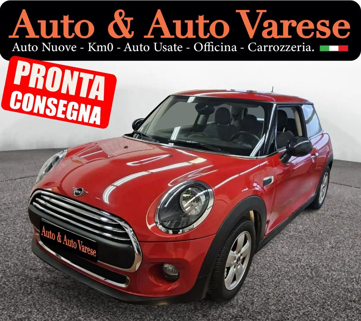 MINI One 1.5 One AUTOMATICA Piros - 1