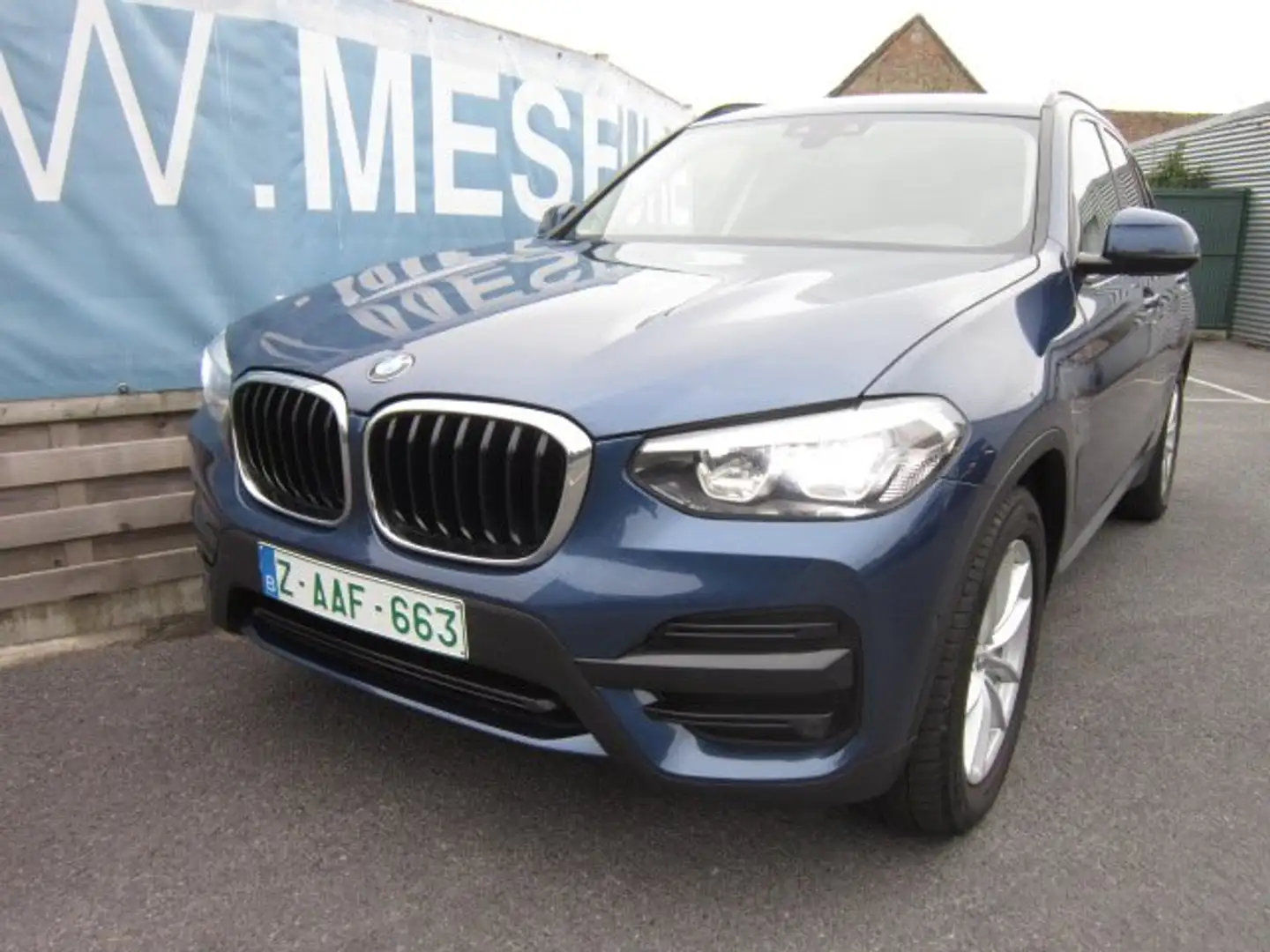 BMW X3 X3 xDrive30e PROF NAVI + LEDER + DAB + PDC CAMERA Blauw - 2
